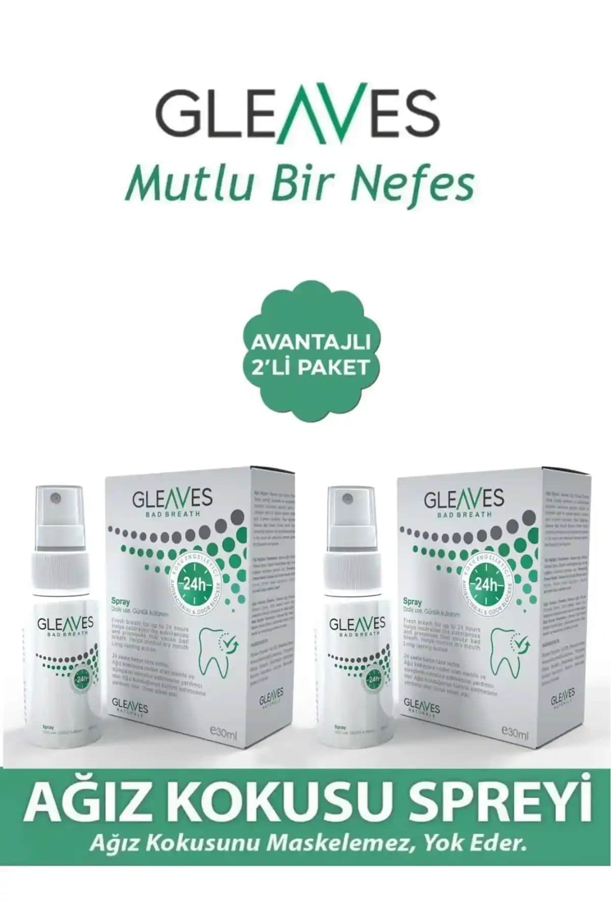 Gleaves Naturals ve RAS DASHEN Ağız Kokusu Önleyici Spreylerin Karşılaştırması