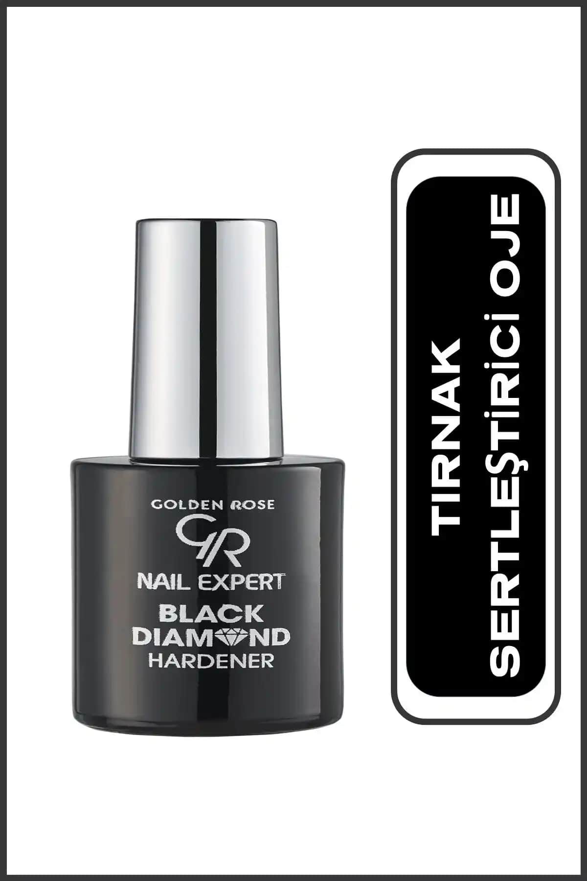 Golden Rose Nail Expert No:01 Black Diamond Hardener ile Güçlü ve Sağlıklı Tırnaklar