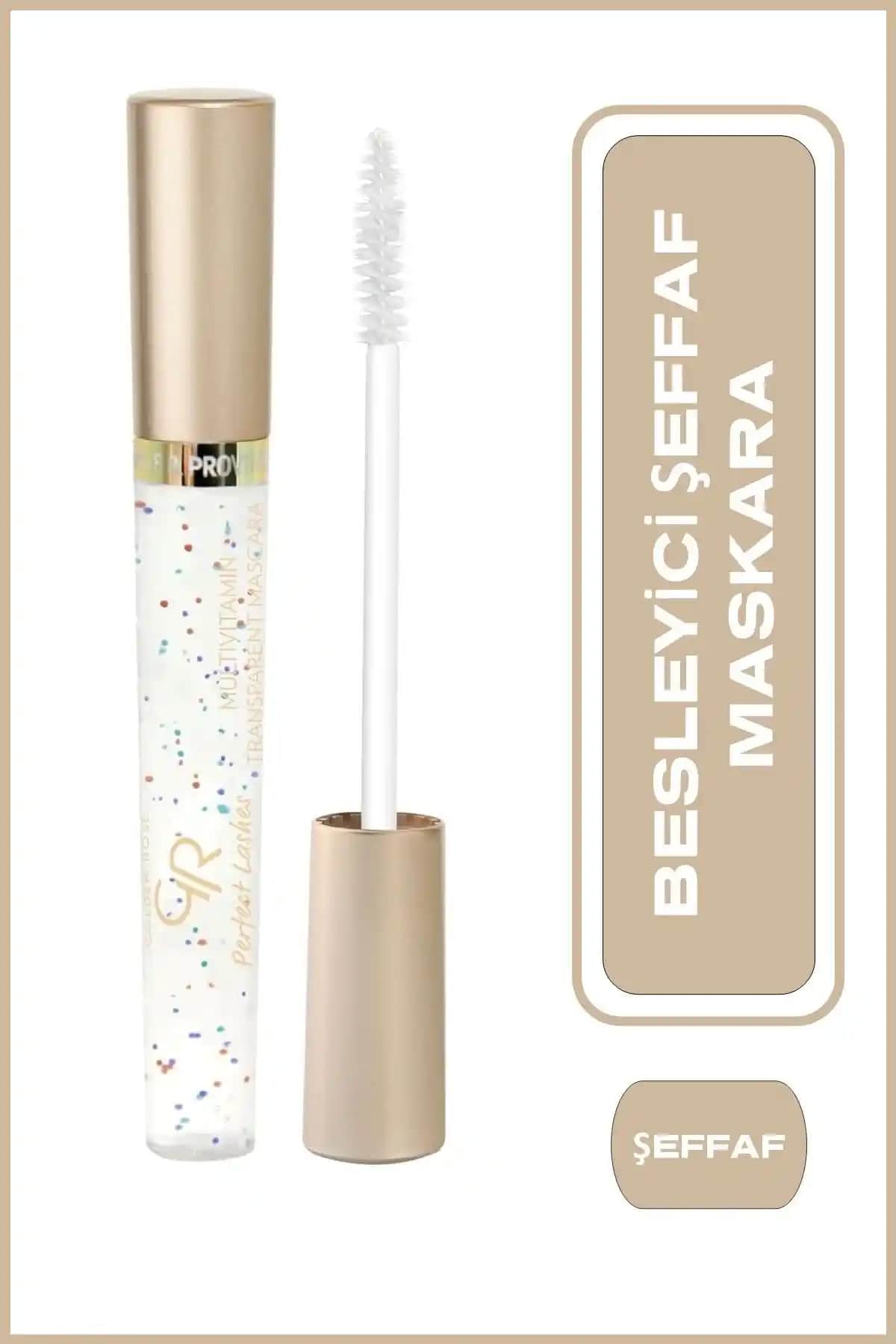 Golden Rose Perfect Lashes Multivitamin Şeffaf Maskara ile Doğal Göz Makyajı Deneyimi