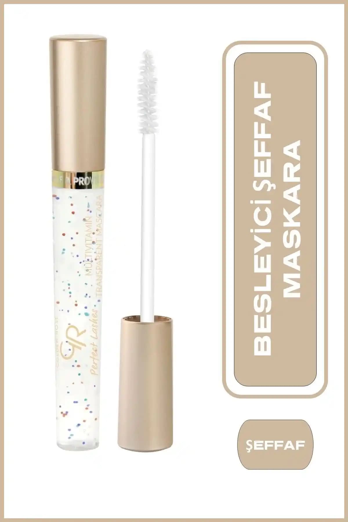 Golden Rose Perfect Lashes Multivitamin Şeffaf Maskara ile Doğal Göz Makyajı Deneyimi
