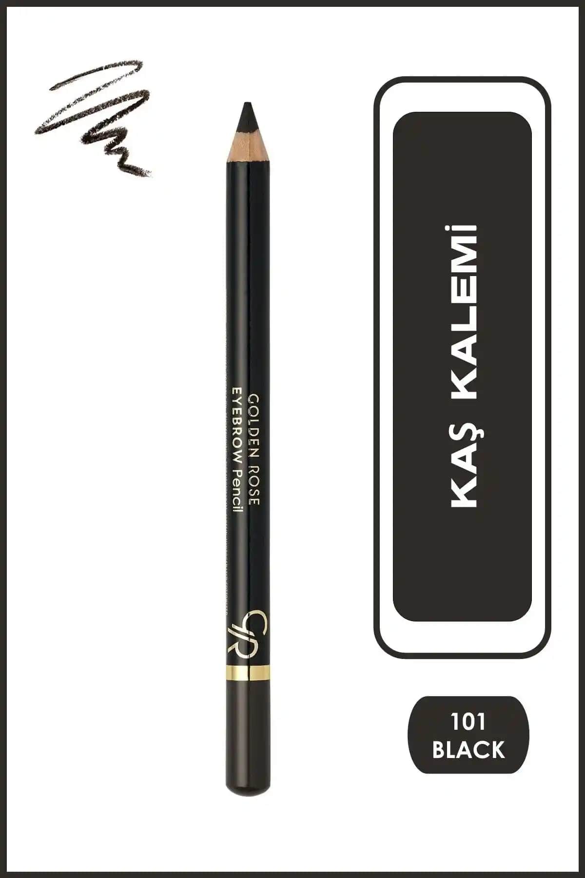 Golden Rose Siyah Kaş Kalemi No 101 ile Doğal ve Kalıcı Kaşlar Yaratın