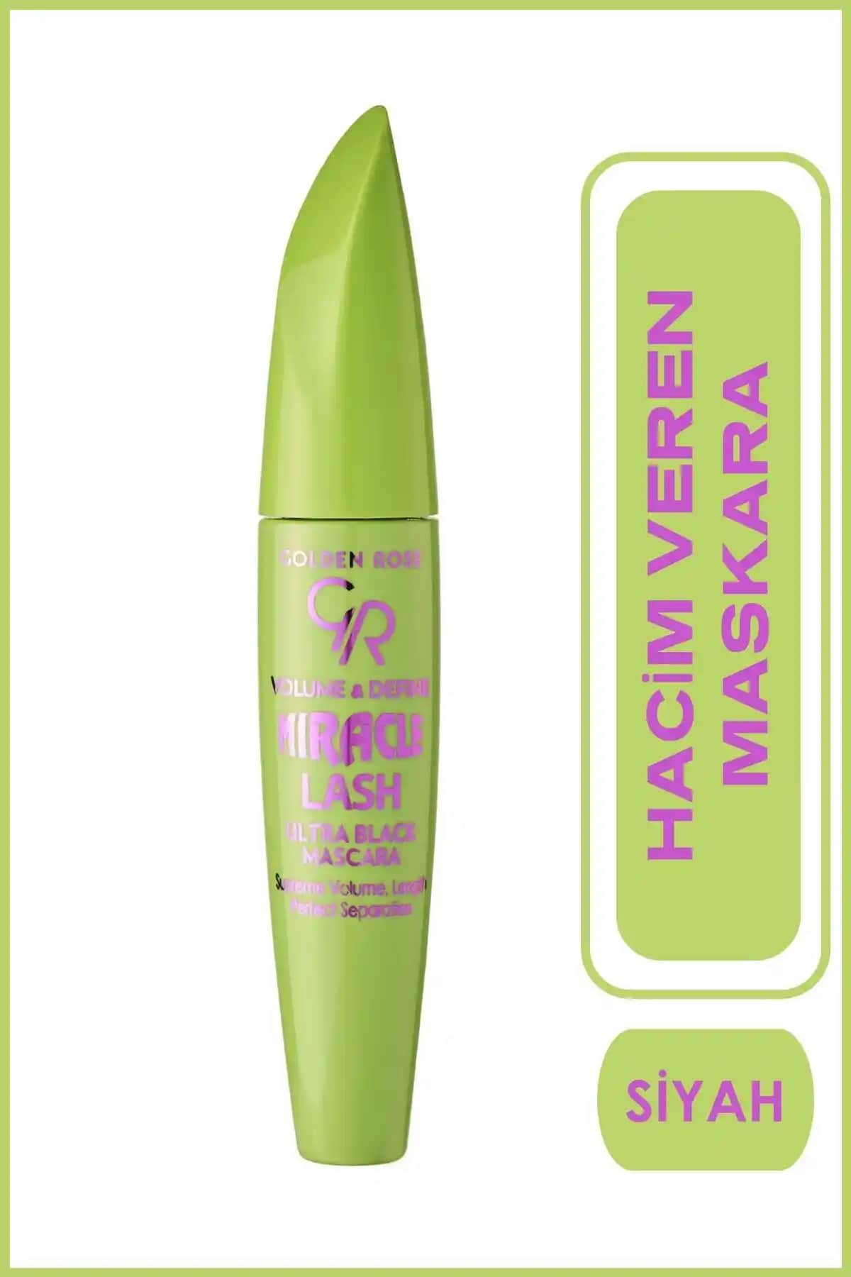Golden Rose Volume & Define Miracle Lash Ultra Black Maskara: Hacim ve Uzunluk Sağlayan Yenilikçi Formül