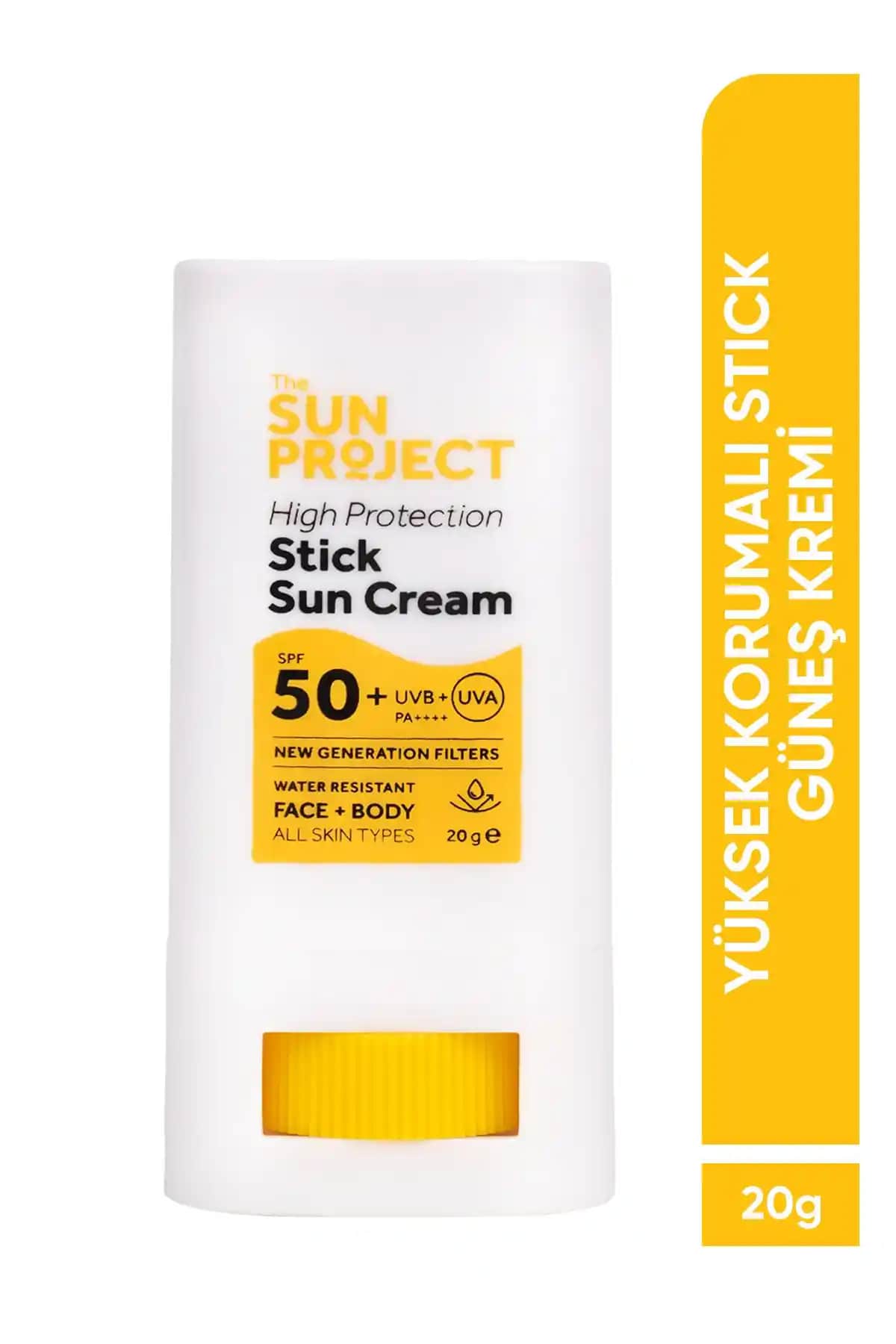 Görkito The Sun Project Yüksek Koruma Sağlayan Suya Dayanıklı Güneş Kremi 50+ SPF PA 20