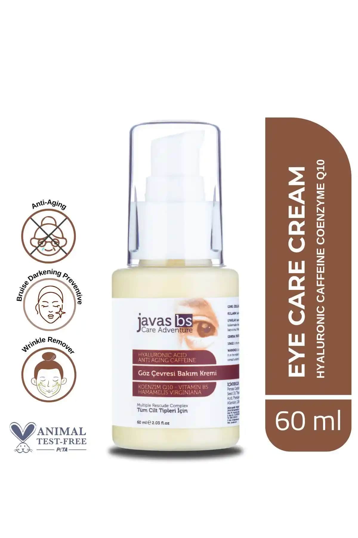 Göz Çevresi İçin Hyalüronik Asit ve Koenzim Q10 İçeren Anti-Aging Kremi Ürün Tanıtımı