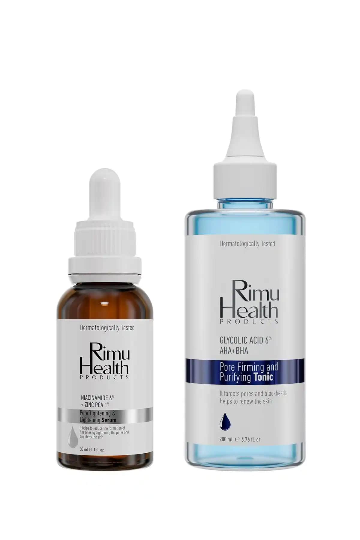 Gözenek Sıkılaştırıcı ve Sivilce Karşıtı Cilt Bakım Seti Rimu Health Products