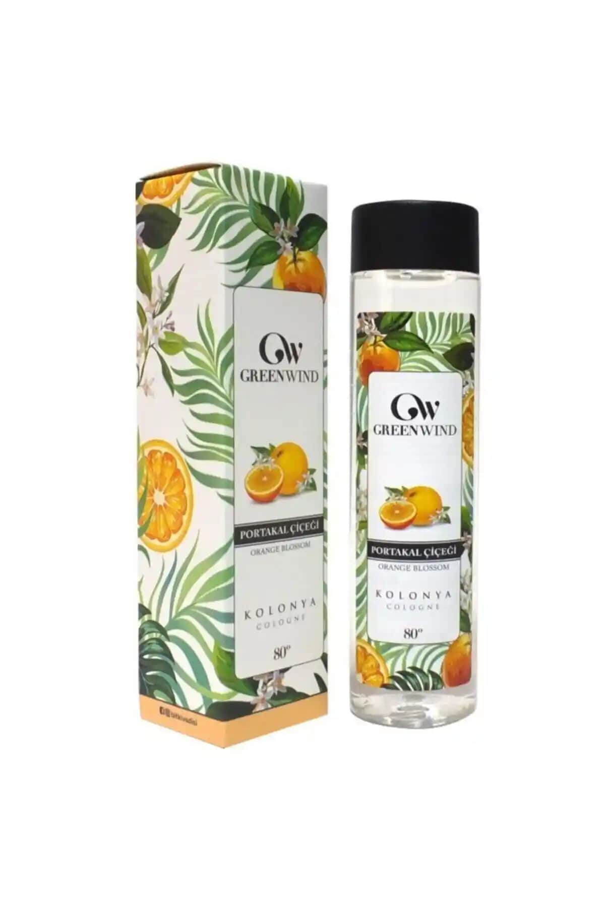 Green Wind Portakal Çiçeği Kolonyası: Doğal ve Ferahlatıcı Aromayla Gün Boyu Tazelik