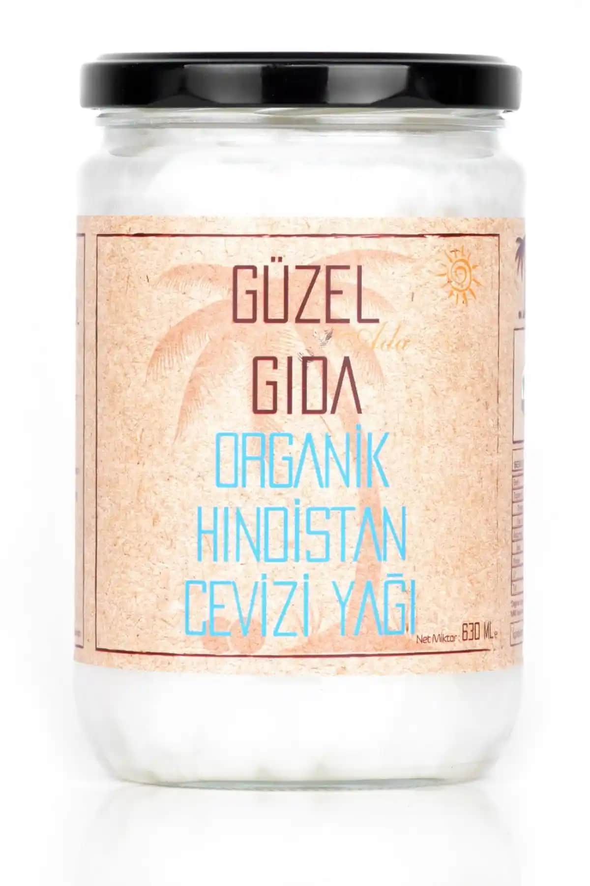 Güzel Ada Gıda Organik Hindistan Cevizi Yağı: Saf ve Katkısız Doğal Yağ Seçeneği