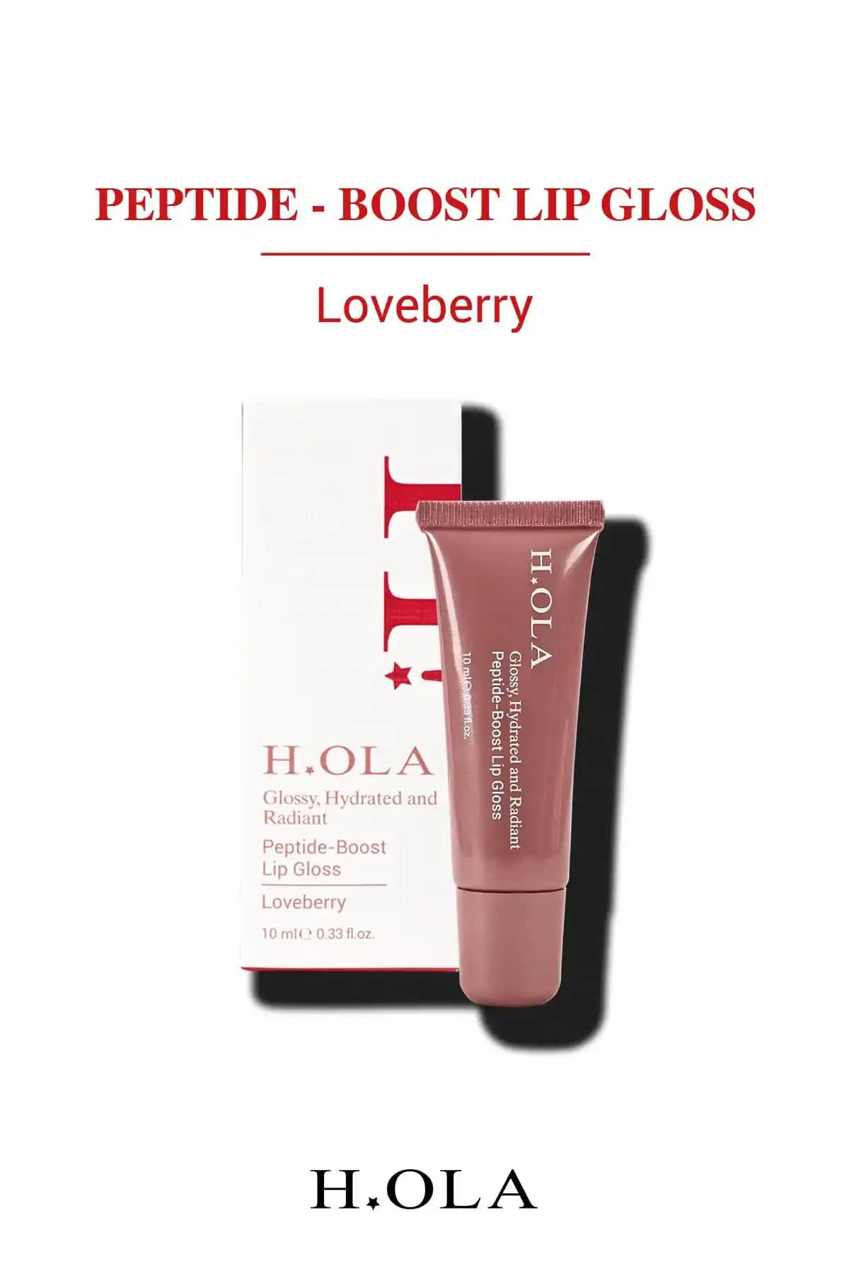 H.OLA Lip Gloss Dudaklarda Parlaklık ve Bakım Sunan Yüksek Pigmentli Ürün