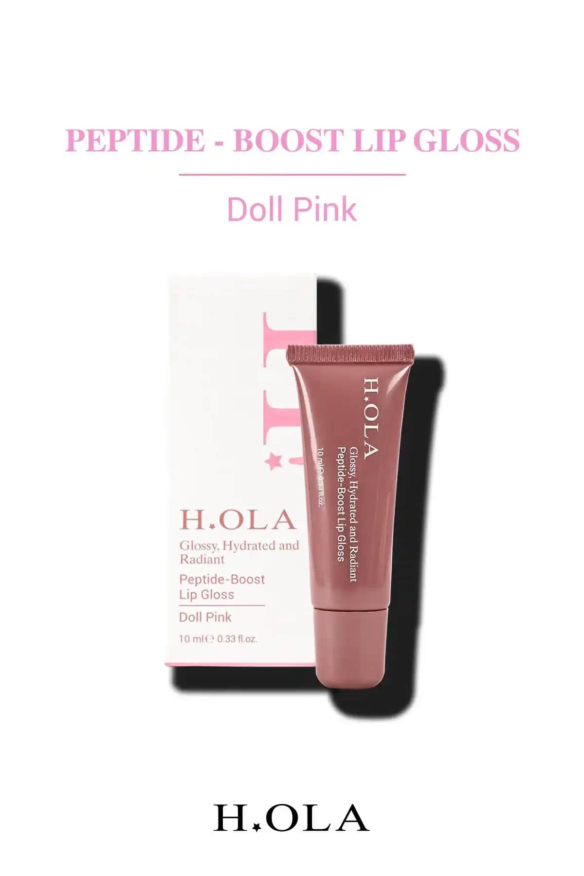 H.OLA Lip Gloss: Parlak ve Dolgun Dudaklar İçin Yüksek Pigmentli Doğal Renkli Makyaj Ürünü