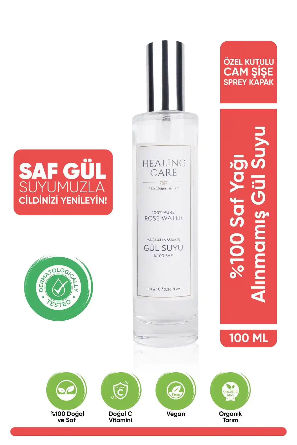 Healing Care ve Rose and Cure Gül Suyu Karşılaştırması: Doğal ve Etkili Cilt Bakım Seçenekleri