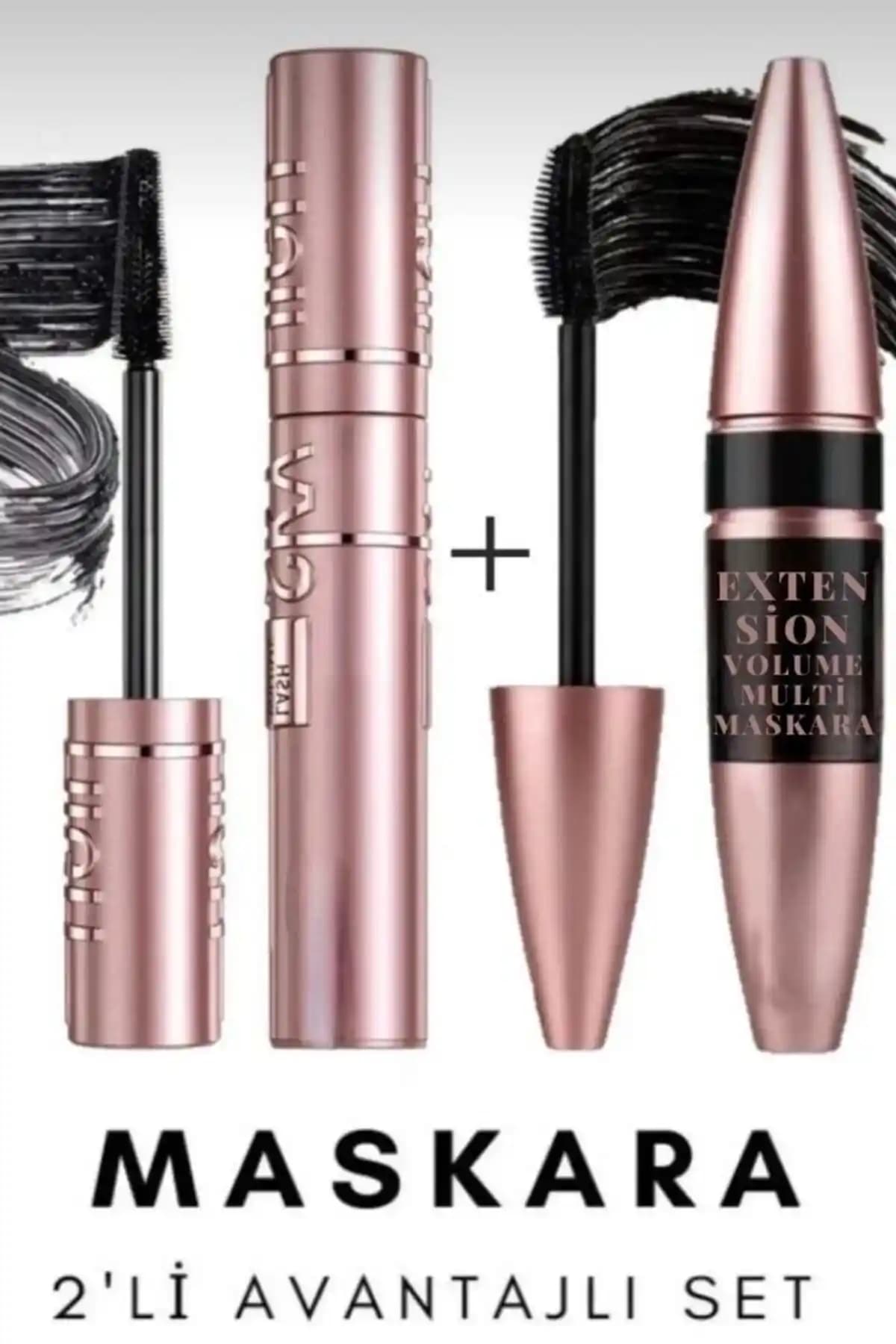 HİROS'H Extension Maskara ile Makeuptime Göz Makyajı Seti Karşılaştırması ve Kullanıcı Yorumları