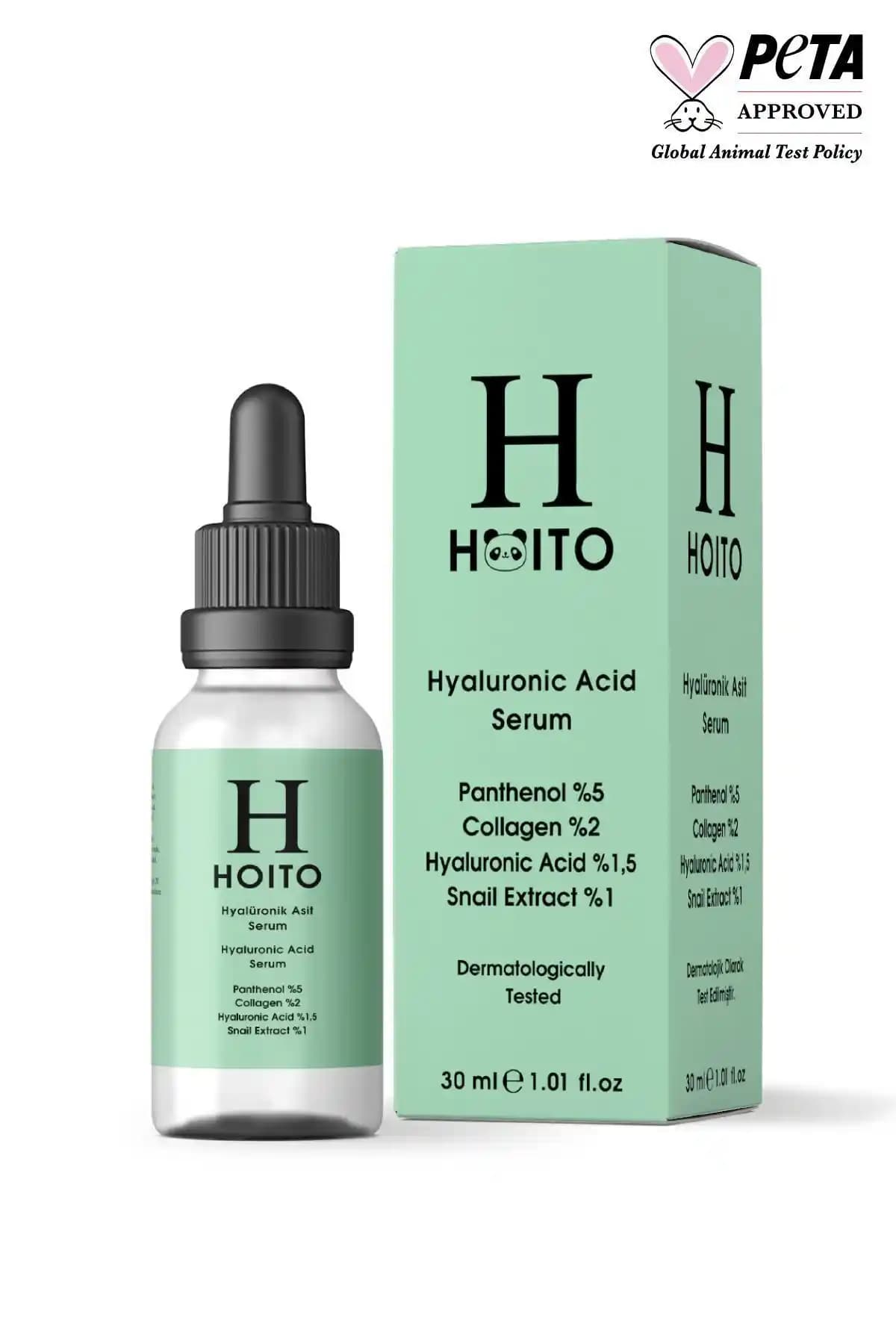 Hoito Hyalüronik Asit Serum ile Yoğun Nem ve Gençlik Bakımı Sağlar