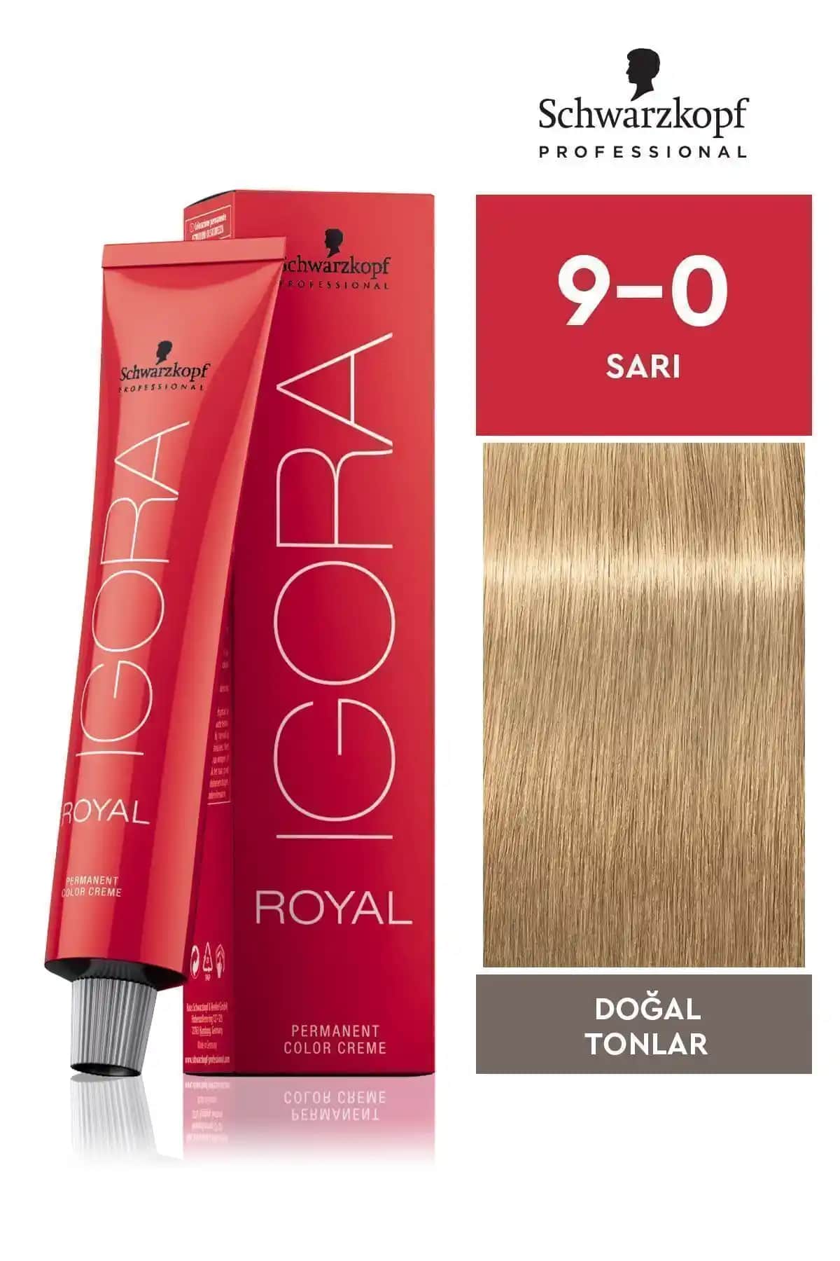 Igora Royal Doğal Tonlar Sarı 9-0 Saç Boyası İncelemesi ve Kullanıcı Yorumları