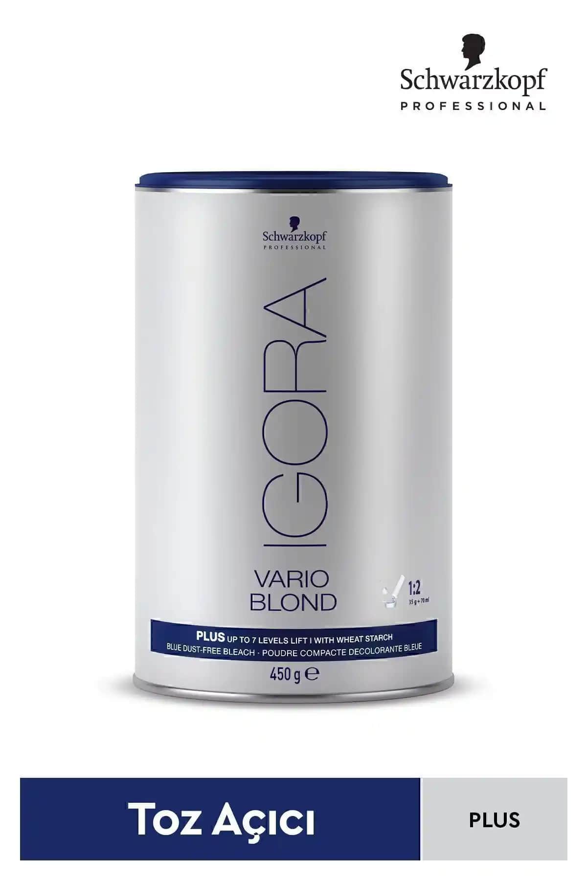 Igora Vario Blonde Plus Mavi Açıcı: Güvenilir ve Kontrollü Saç Açma Çözümü