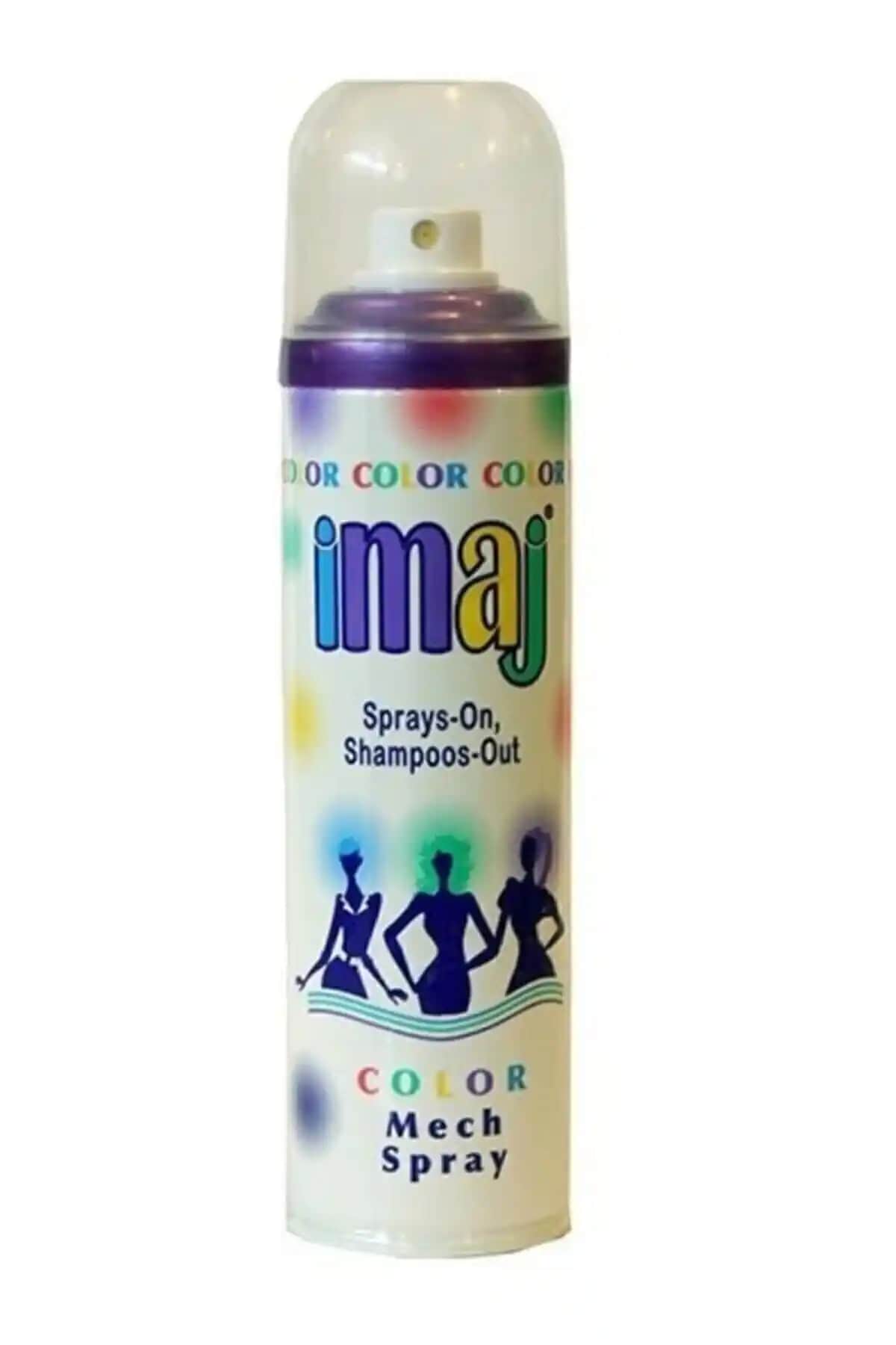 İmaj Renkli Mor Saç Spreyi: Canlılık ve Pratiklik Sunan Geçici Renk Çözümü