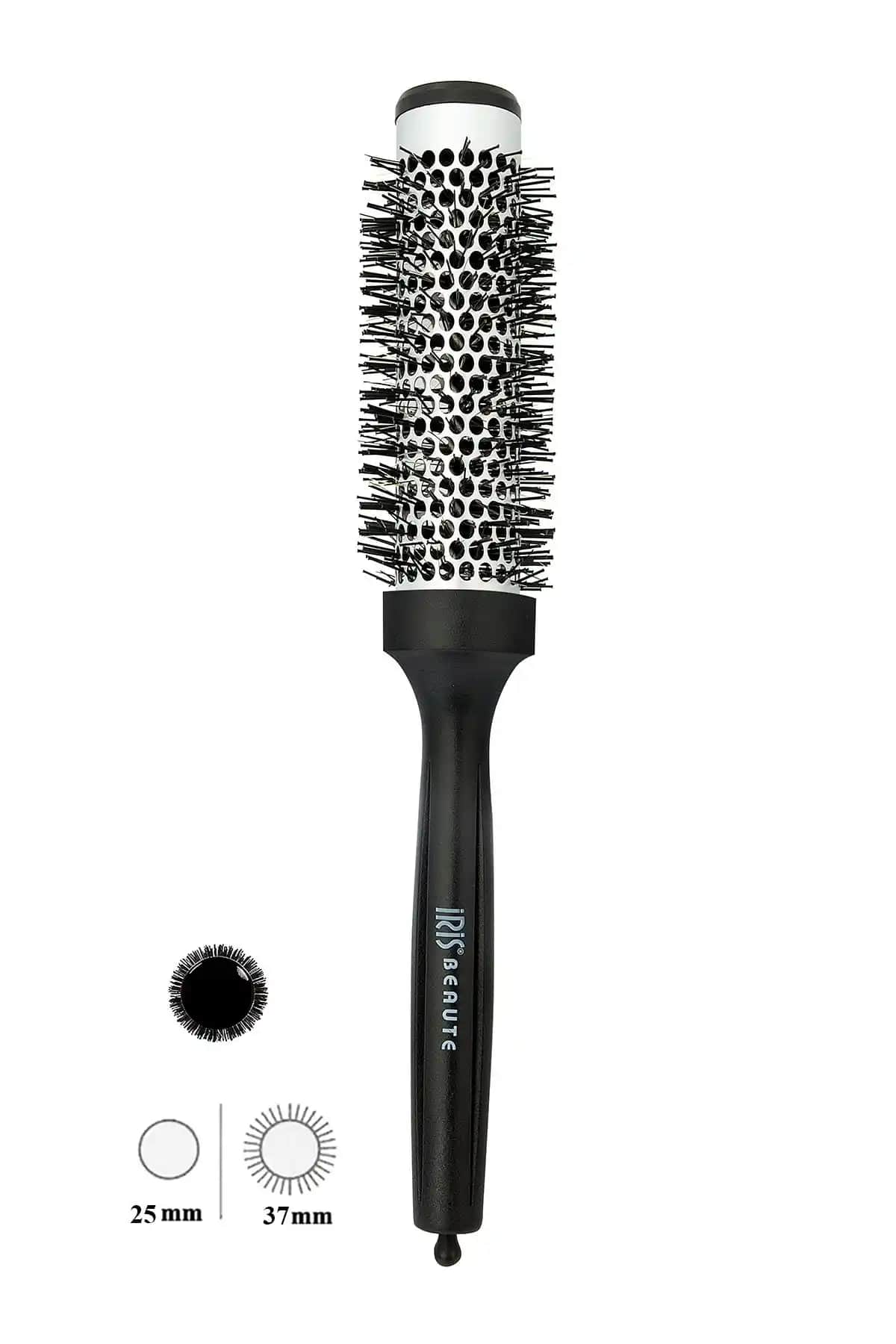 IRIS Metal Tüplü İnce Fön Fırçası 25 Mm İyi Performans ve Kullanım Kolaylığı Sunar