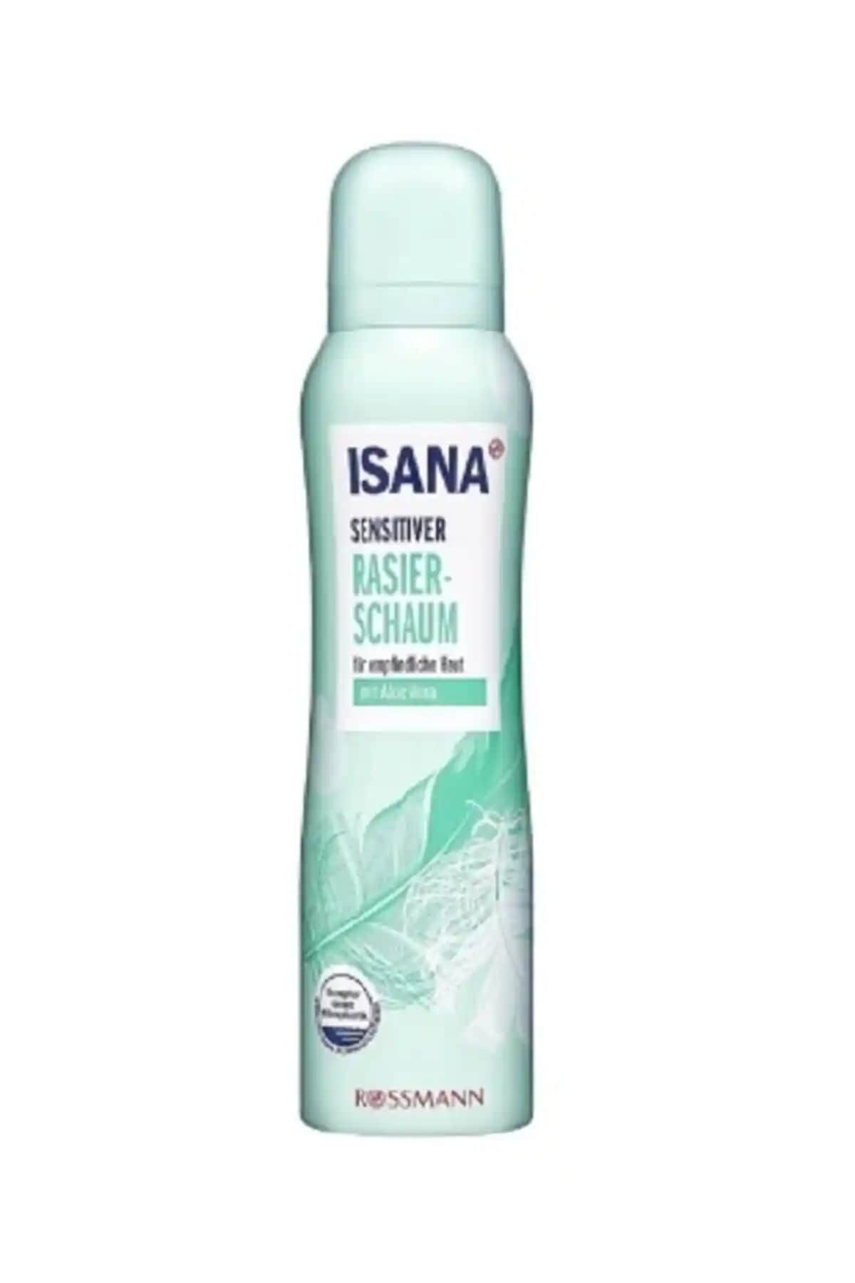 ISANA Hassas Ciltler İçin Tıraş Köpüğü 150 ml - Konforlu ve Nemlendirici Formül