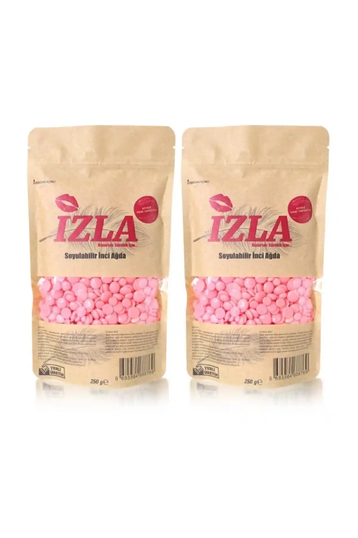 İzla Boncuk Ağda Pembe: Hassas Ciltler İçin Pratik ve Güvenilir Epilasyon Çözümü