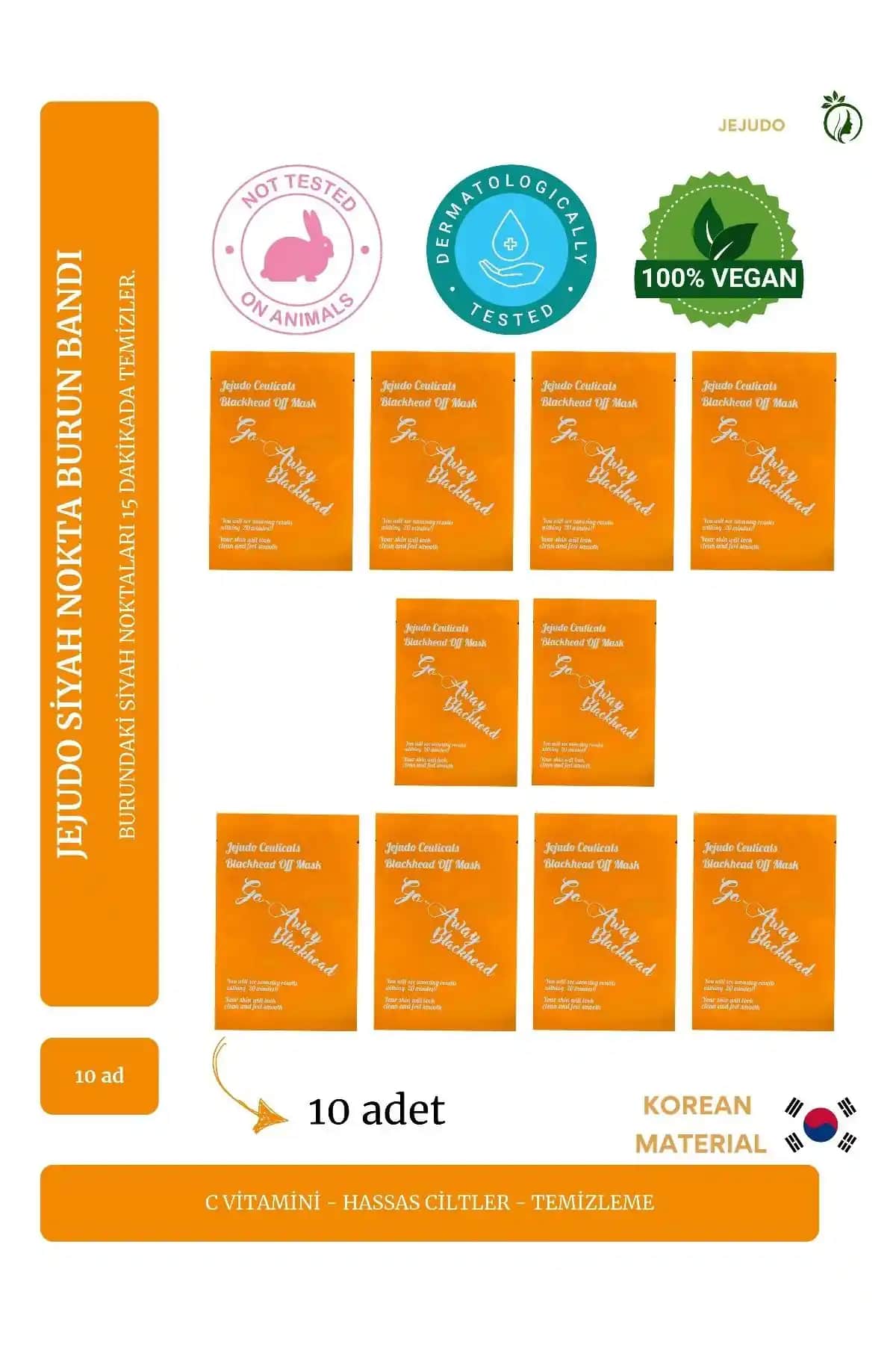 Jejudo Ceuticals Siyah Noktaları Temizleyen Burun Bandı Özellikleri ve Kullanım Rehberi