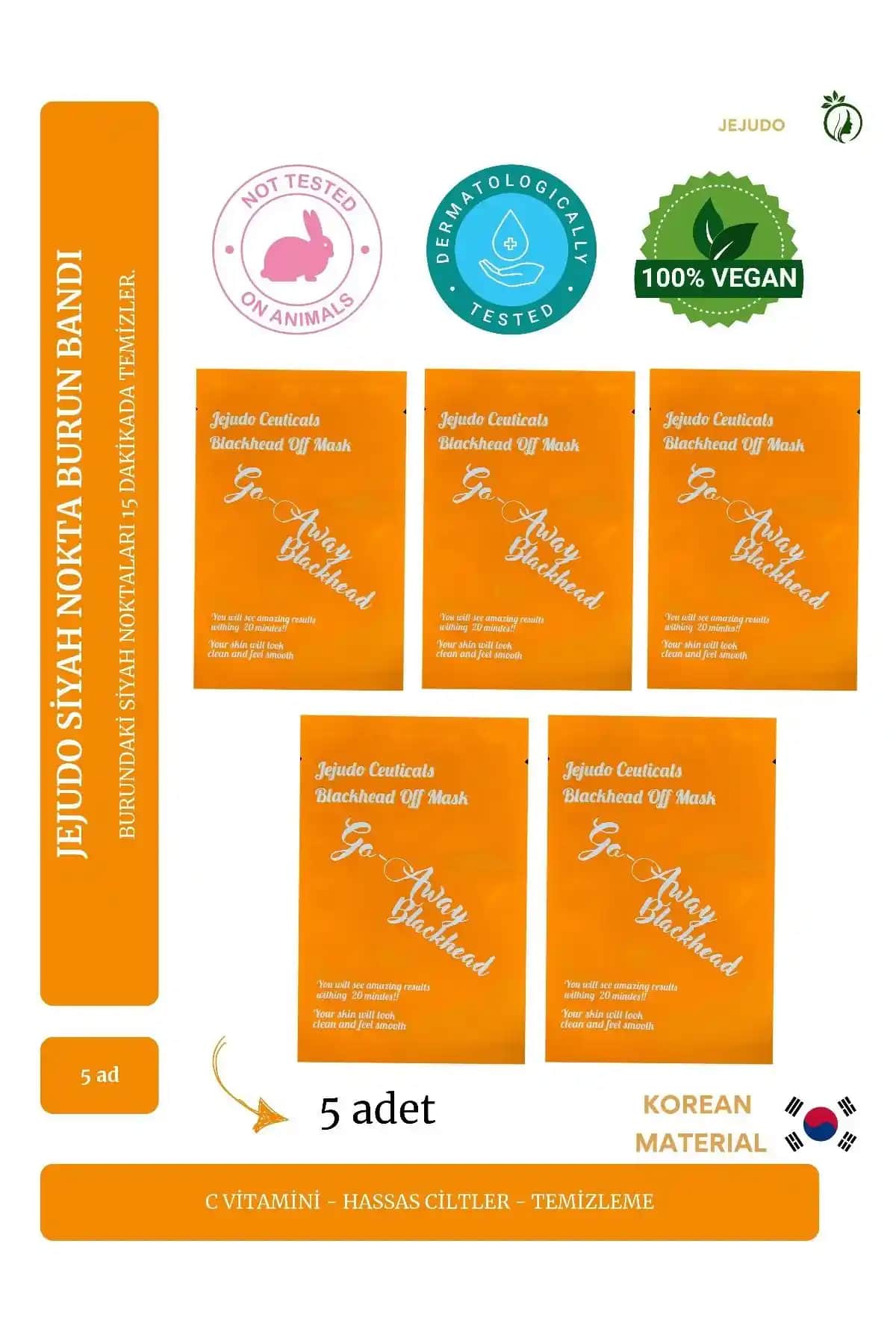 Jejudo Ceuticals Siyah Noktaları Temizleyen Burun Bandı Ürün Tanıtımı ve Kullanım Rehberi