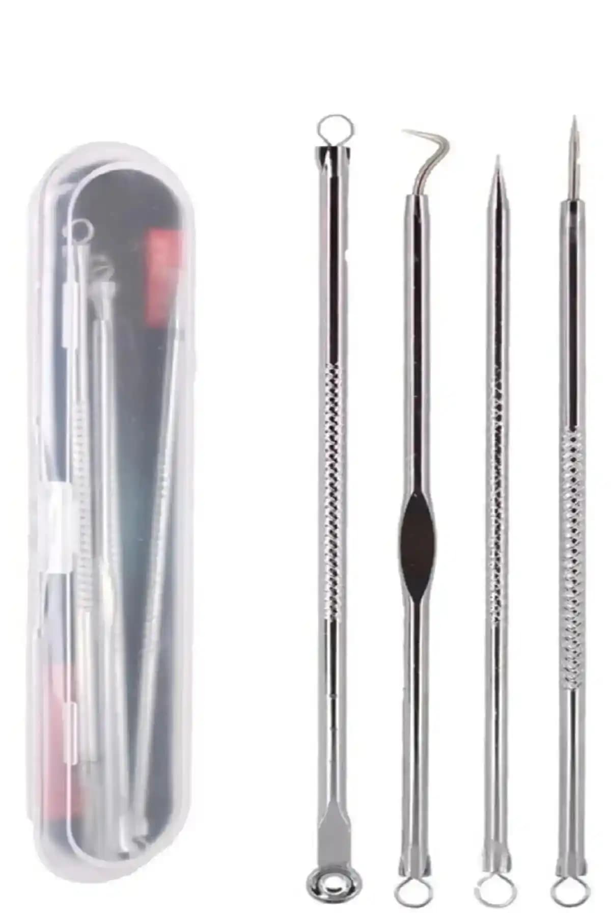 Kenko Komedon Akne Siyah Nokta Temizleyici 4'lü Set ile etkili cilt bakımı ve gözenek temizliği