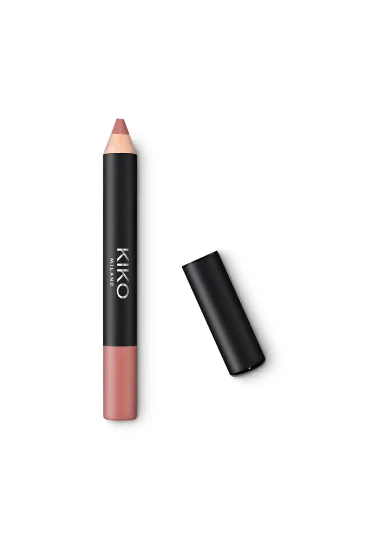 KIKO Smart Fusion Matte Lip Crayon 02 Dudak Kalemi ve Ruj - Uzun Süre Kalıcı ve Doğal Görünüm