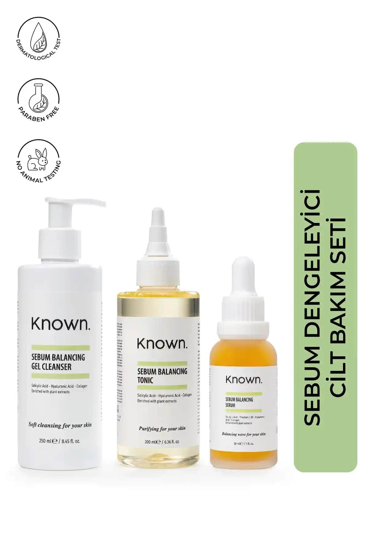 KNOW. Siyah Nokta Akne Karşıtı Sebum Dengeleyici Set ile Sağlıklı ve Parlak Cilt İçin Güçlü Çözüm