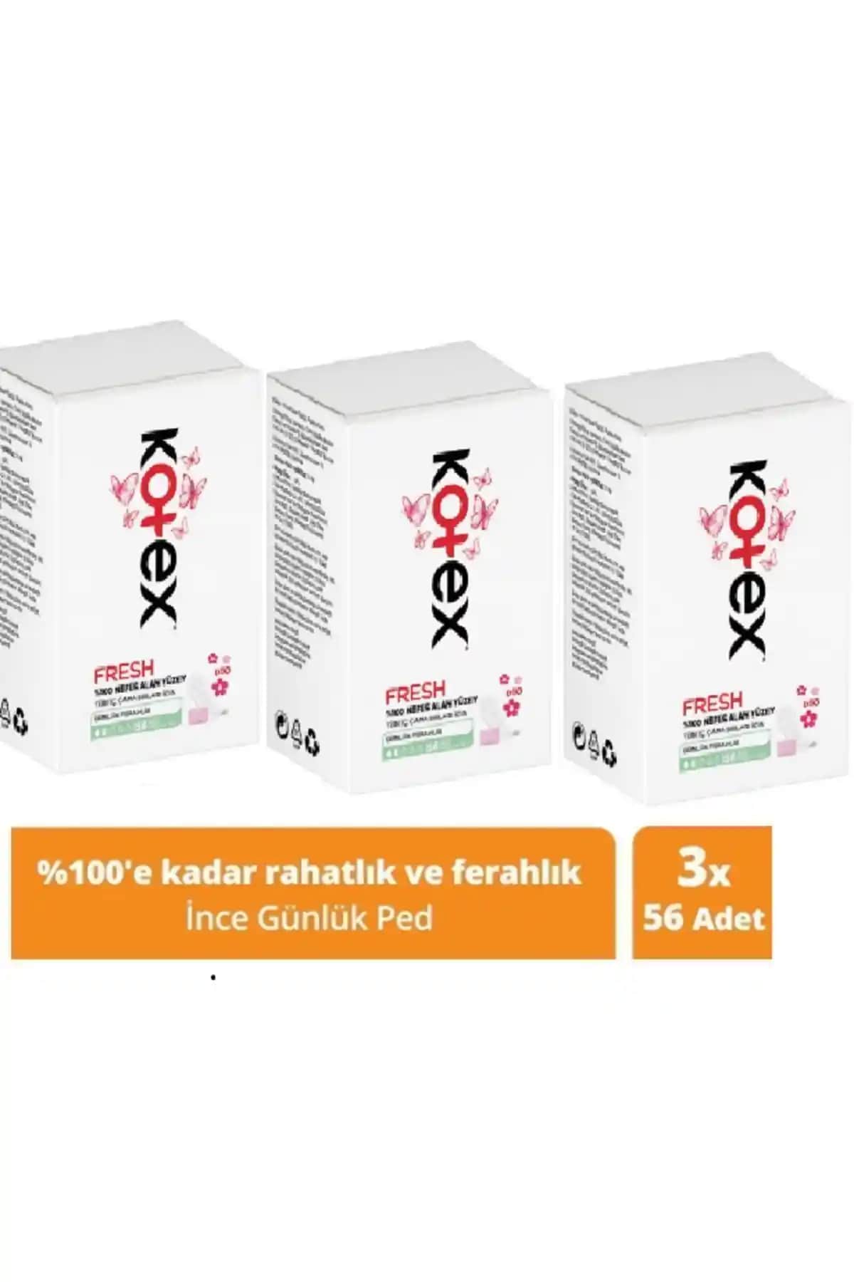 Kotex İnce Günlük Ped ve Sleepy Natural Günlük Ped Karşılaştırması