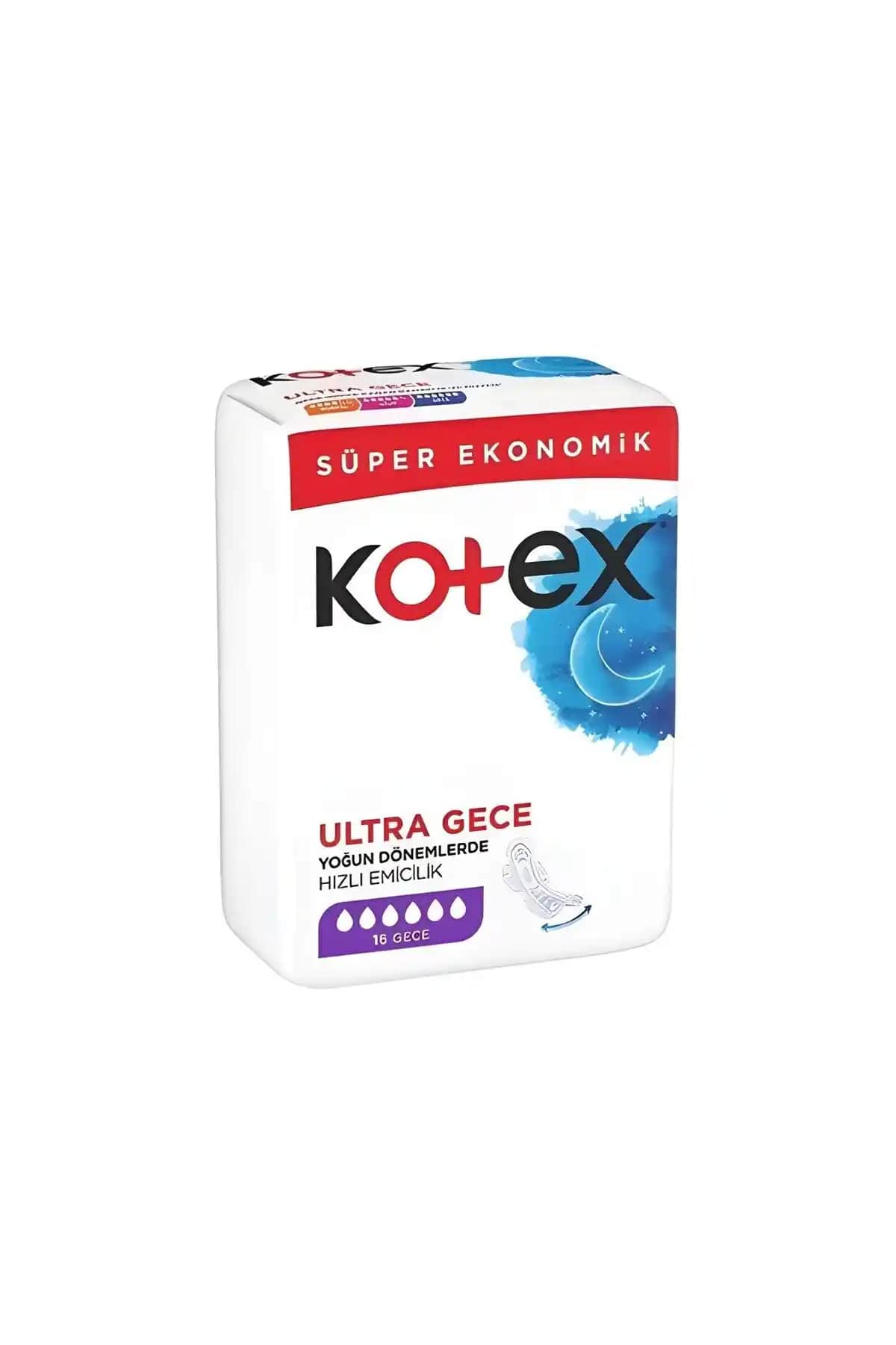 Kotex Ultra Hijyenik Ped Gece Kullanımı için Güvenilir ve Ekonomik Çözüm