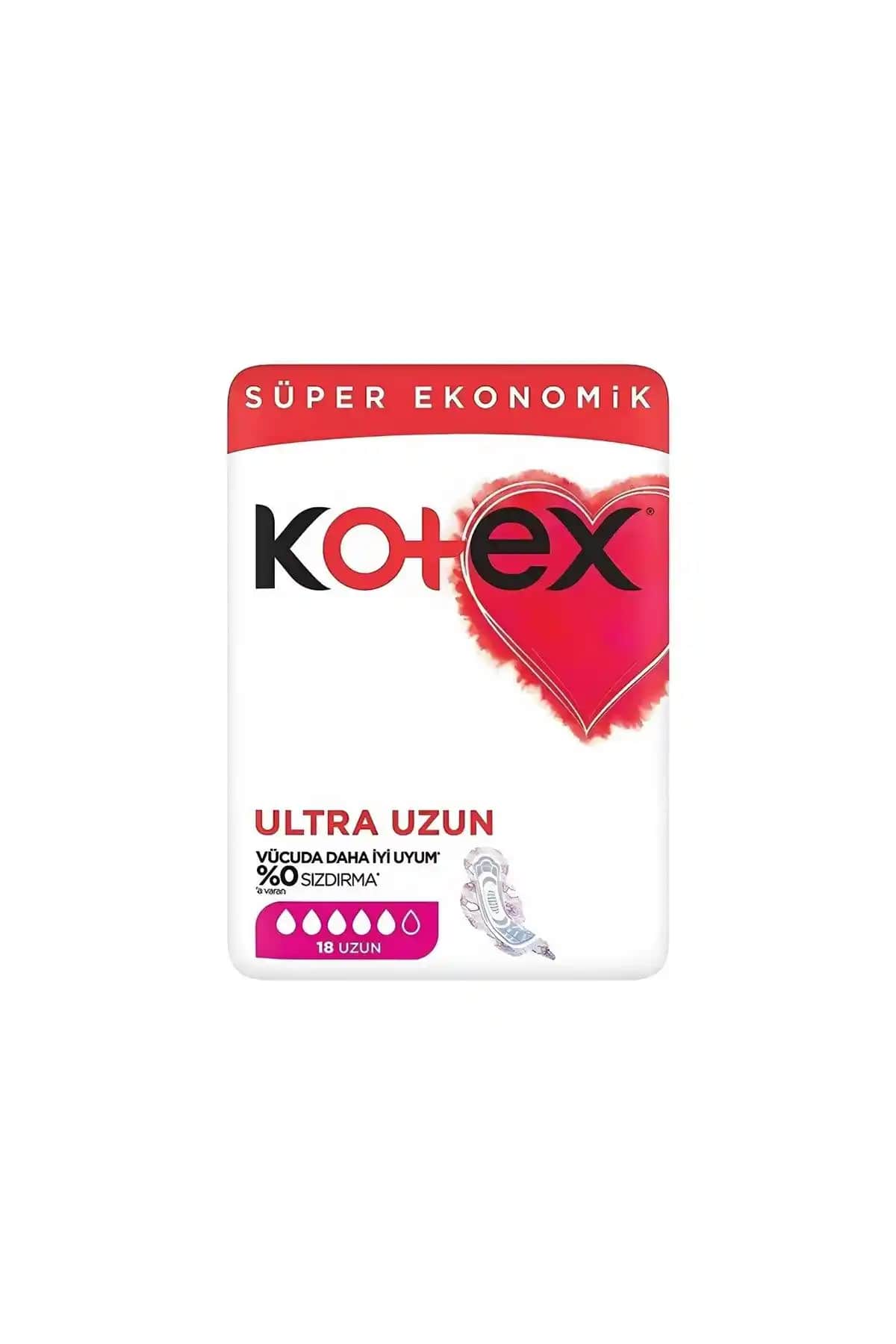 Kotex Ultra Quadro Süper Eko Uzun Ped: Günlük Rahatlık ve Güvenlik İçin Uygun Seçenek