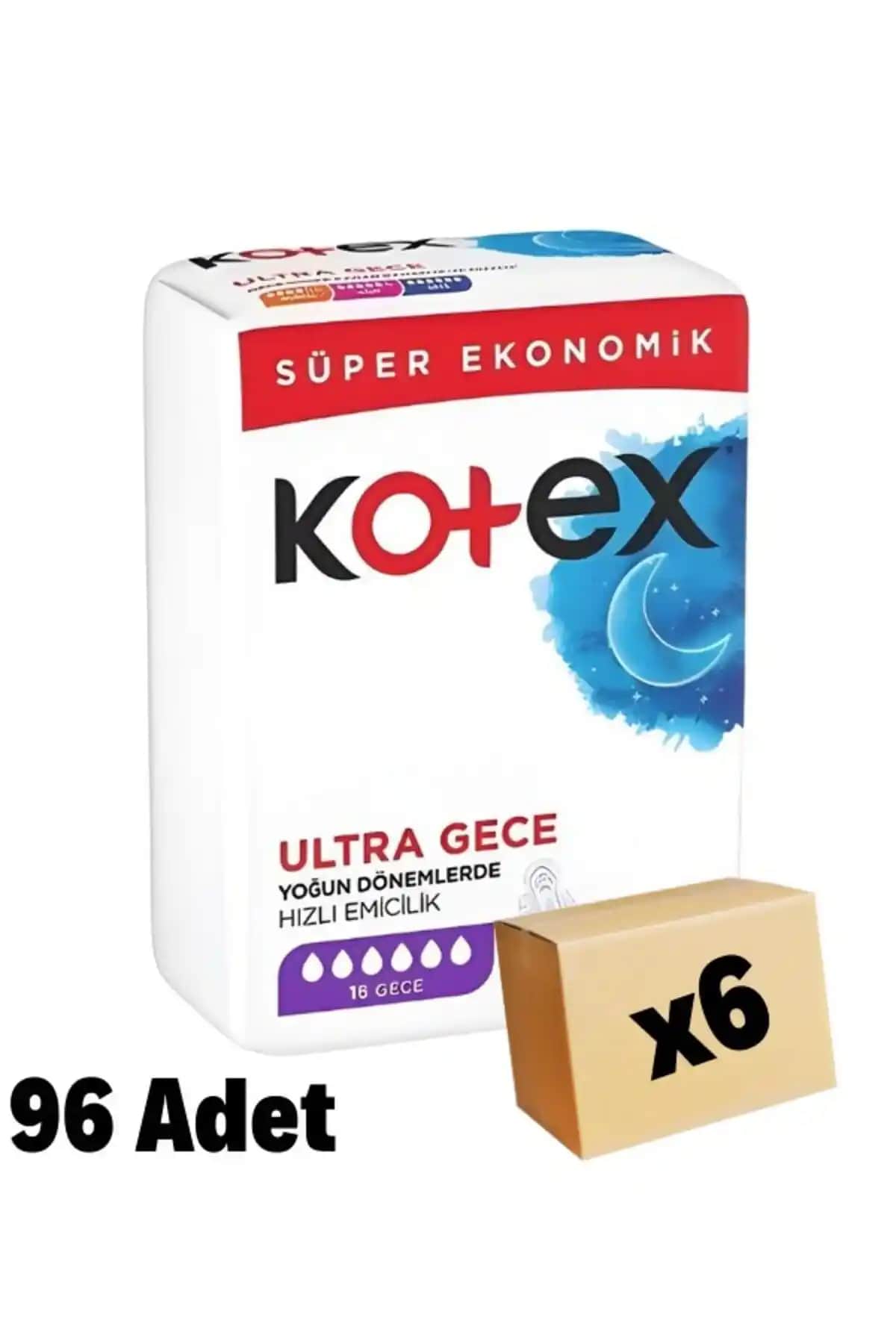 Kotex Ultra Quadro ve Ultra Süper Ekonomik Gece Pedleri Karşılaştırması