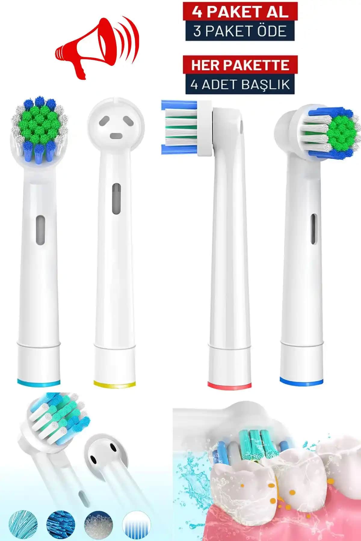 Kyver Şarjlı Diş Fırçası ve SoftBristles Yedek Başlıkları Karşılaştırması