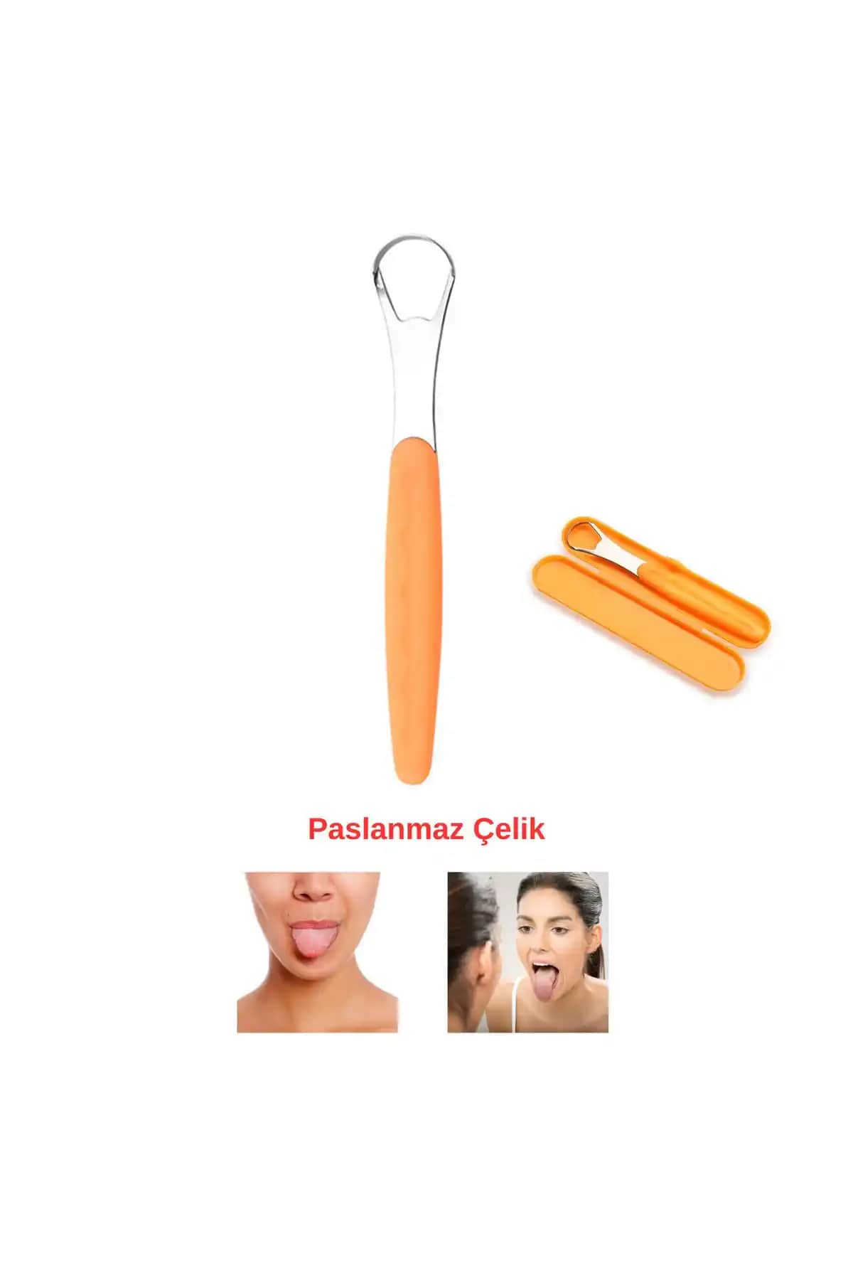 Kyver ve Oral White Paslanmaz Çelik Dil Temizleyiciler Ağız Hijyenini Artıran Güvenli Ürünler