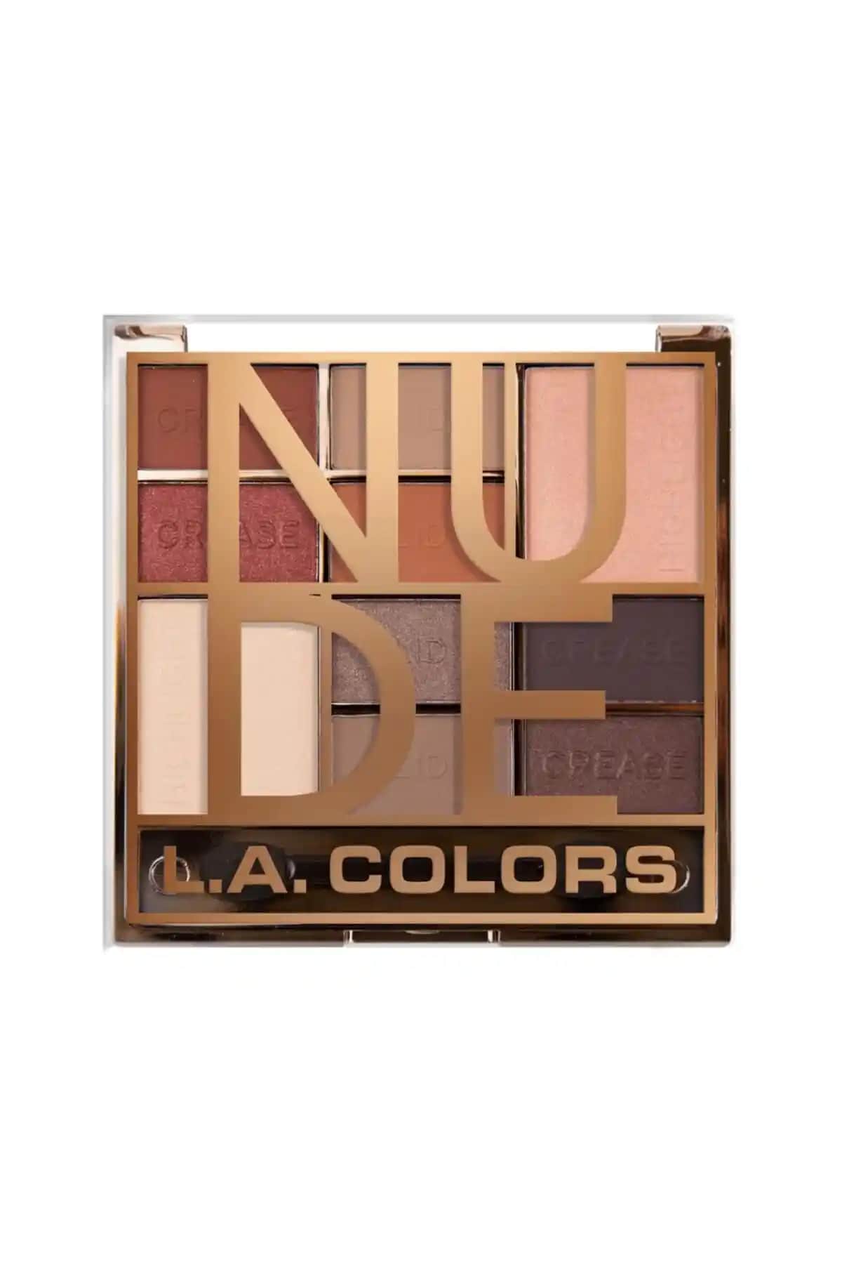 L.A Colors Nude Far Paleti: Çok Yönlü ve Yüksek Pigmentasyonlu Makyaj Seti