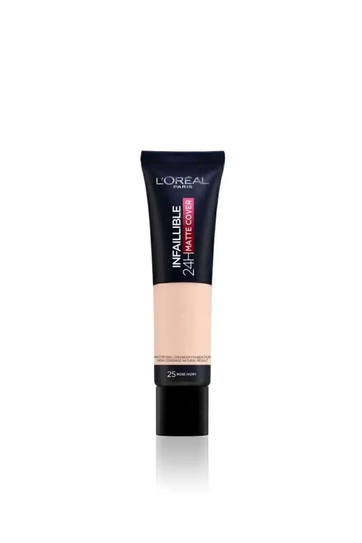 L'Oreal Paris Infaillible 24h Mat Cover Fondöten: Yüksek Kapatıcı ve Uzun Süreli Mat Makyaj