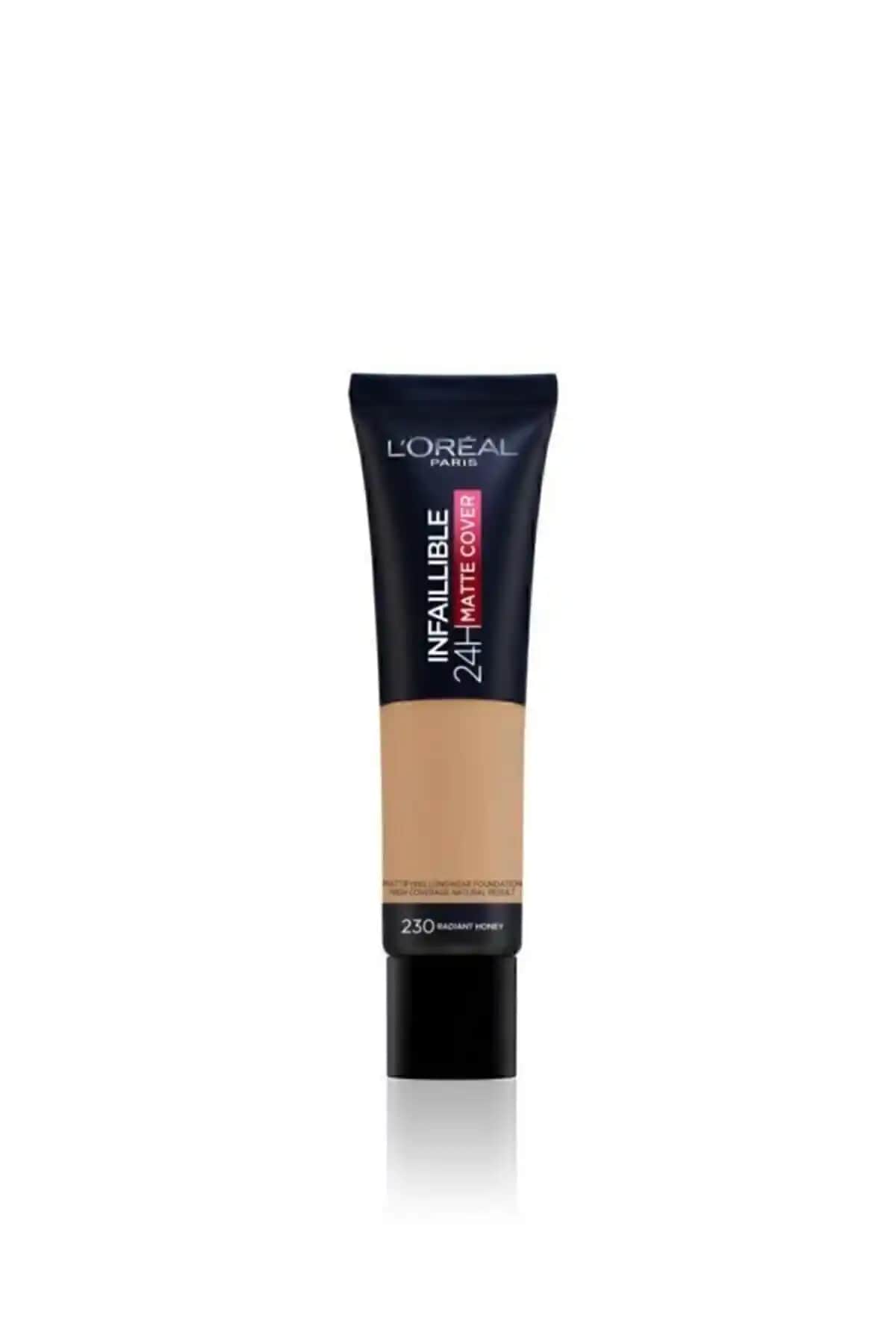 L'Oreal Paris Infaillible 24h Matte Cover Fondöten: Yüksek Kapatıcılık ve Mat Görünüm Sağlayan Makyaj Ürünü