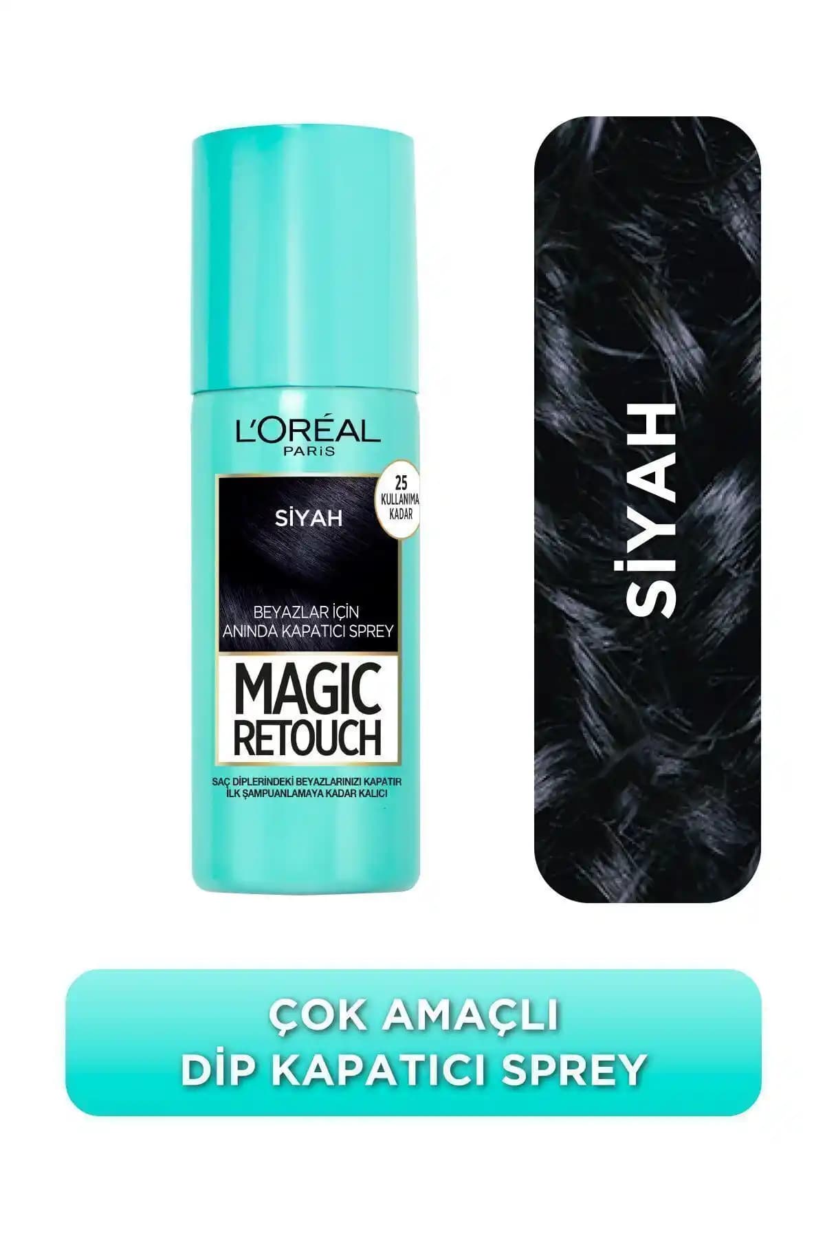 L'Oreal Paris Magic Retouch Beyaz Saç Kapatıcı Sprey: Hızlı ve Doğal Çözüm