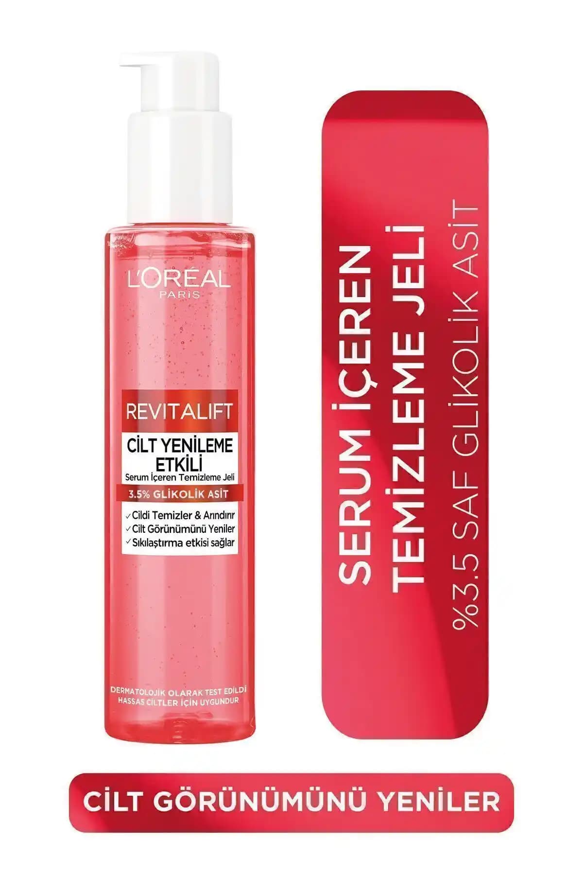 L'Oreal Paris Revitalift Temizleme Jeli: Cilt Yenileme ve Derinlemesine Temizlik