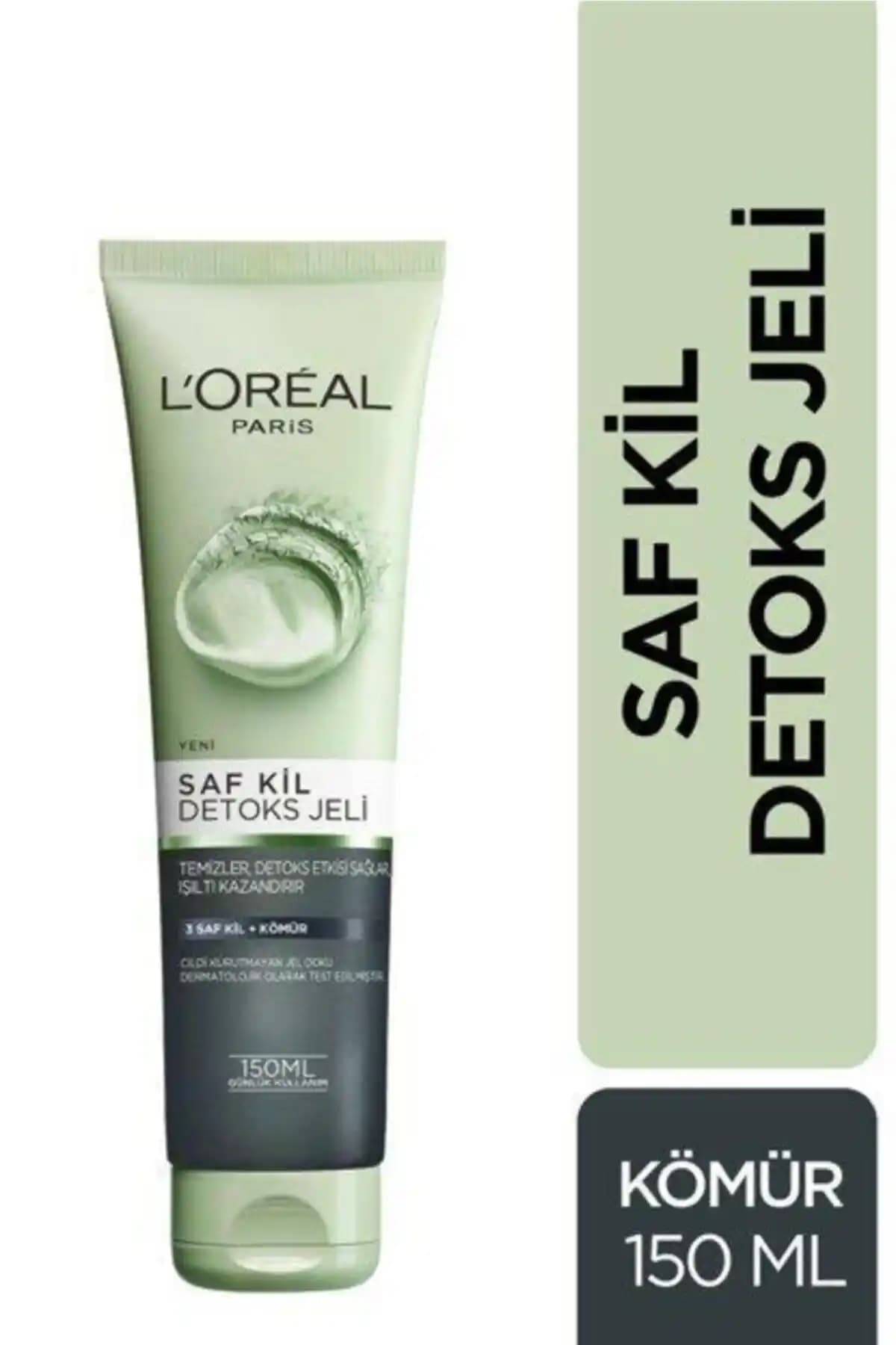 L'Oreal Paris STD Paris Saf Kil Cilt Temizleyici Detoks Jeli - Derinlemesine Temizlik ve Arındırıcı Bakım