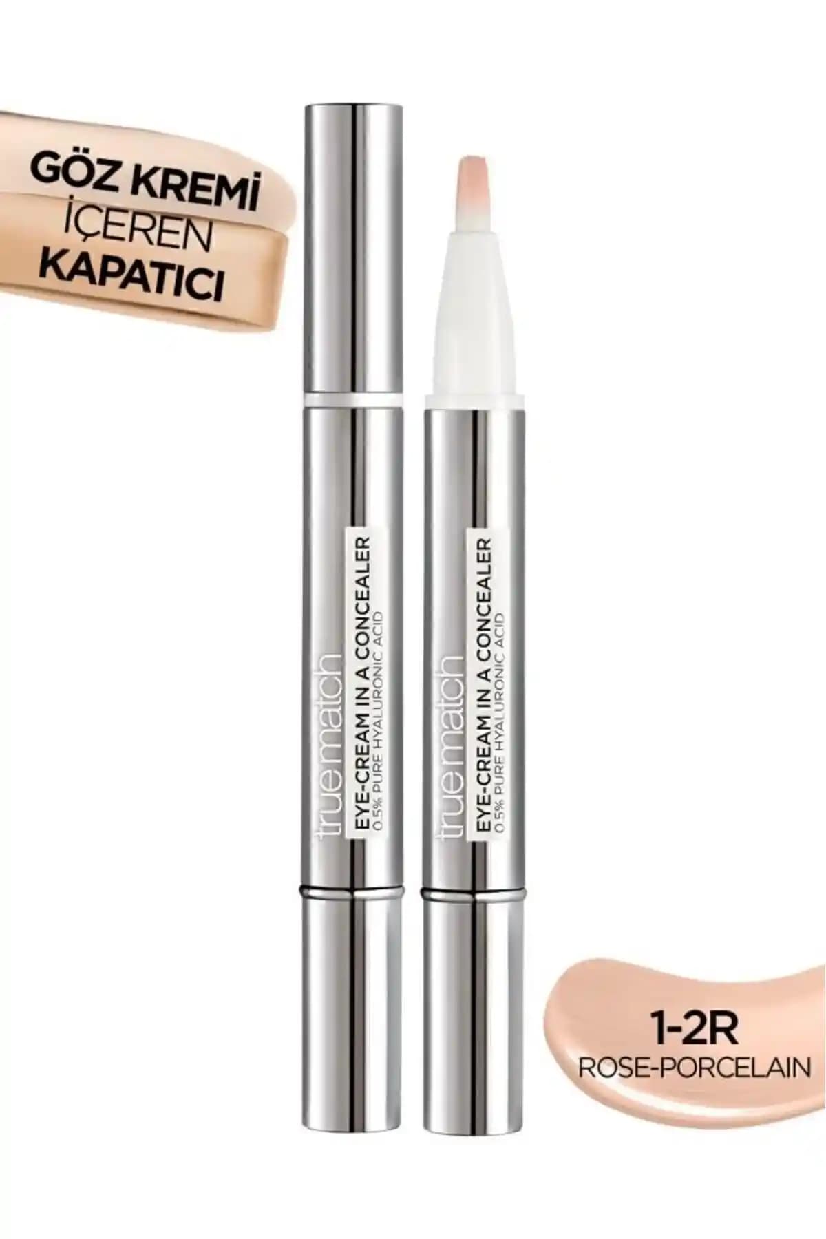 L'Oreal Paris True Match Göz Kremi İçeren Kapatıcı ile Doğal ve Dayanıklı Göz Makyajı