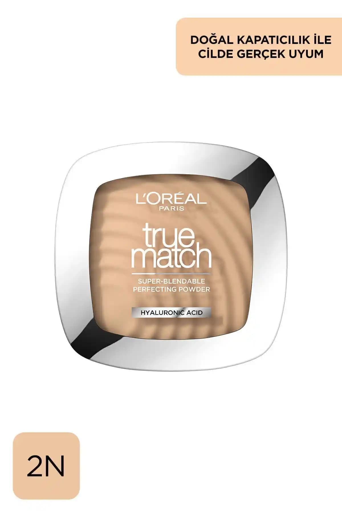 L'Oreal Paris True Match Pudra 2.N Vanilla: Doğal ve Hafif Makyaj İçin Uygun Seçenek