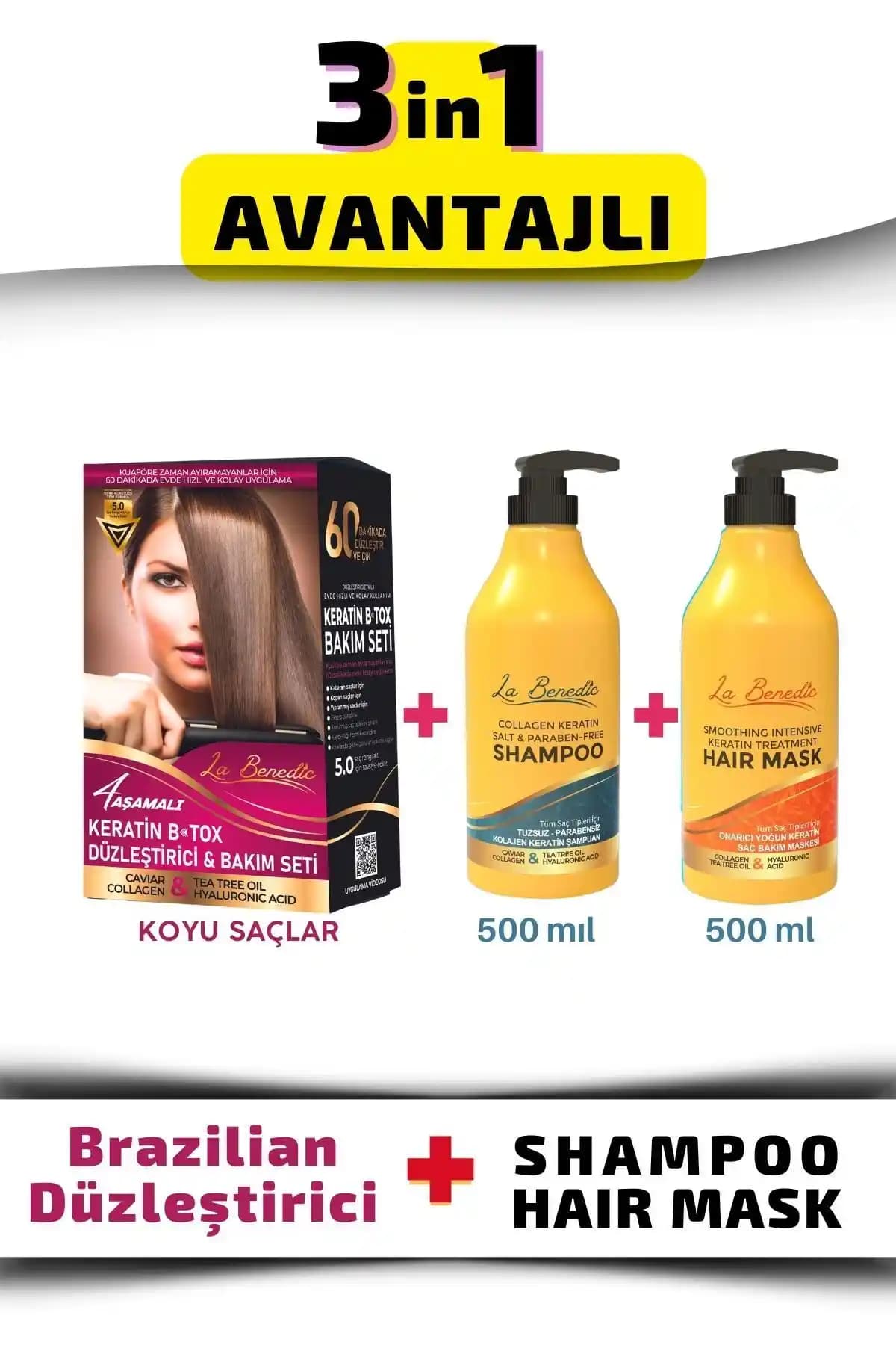 La Benedic Keratin Düzleştirici ve Botox Hızlı Onarım Setleri Karşılaştırması