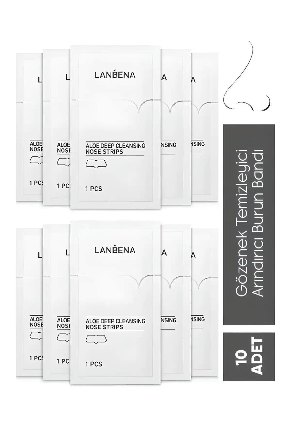 LANBENA Siyah Nokta Burun Bandı: Derinlemesine Temizlik ve Gözenek Sıkılaştırma Ürünü