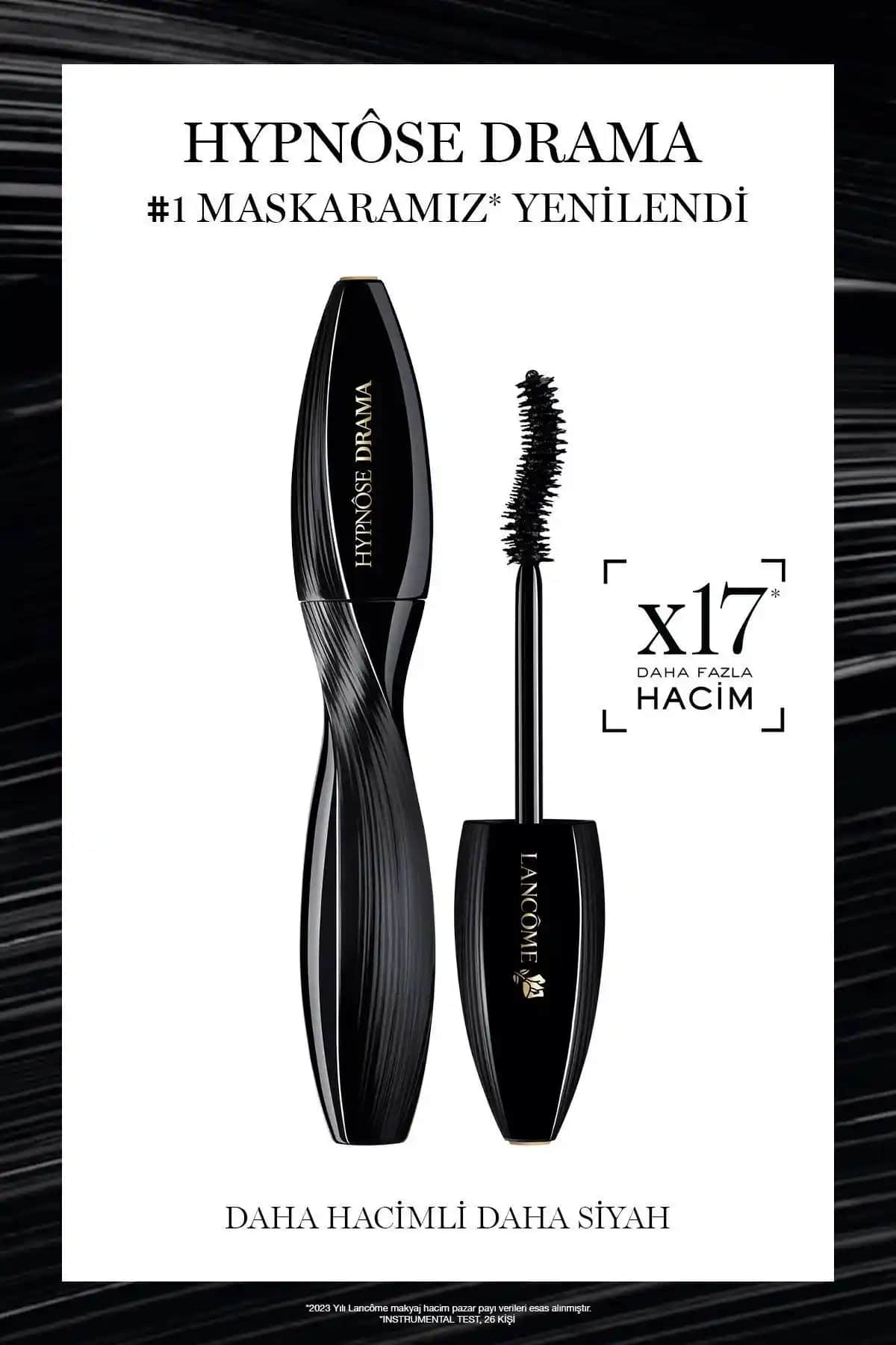Lancome Hypnôse Drama Maskara: Yoğun Hacim ve Uzunluk Sağlayan Göz Makyajı Ürünü
