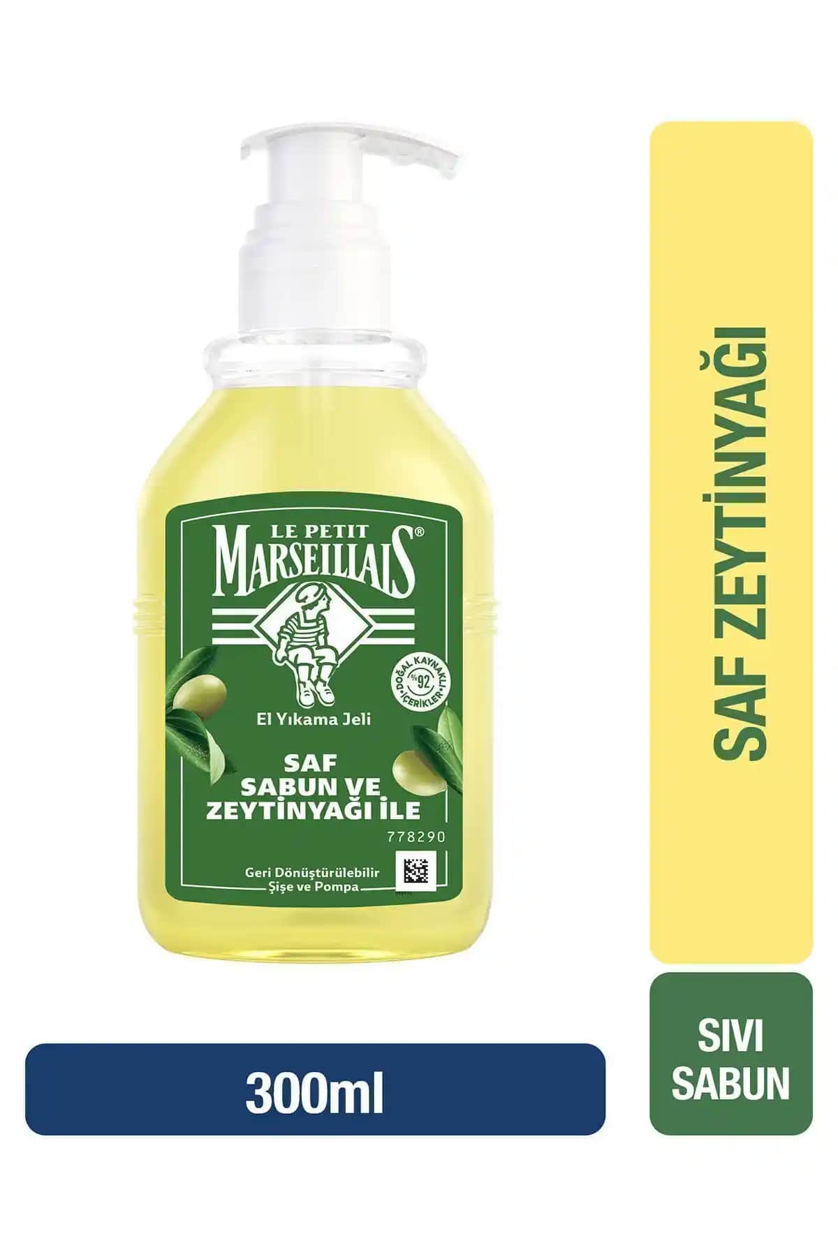 Le Petit Marseillais Saf Zeytinyağlı Sıvı Sabun: Doğal ve Etkili Temizlik Çözümü