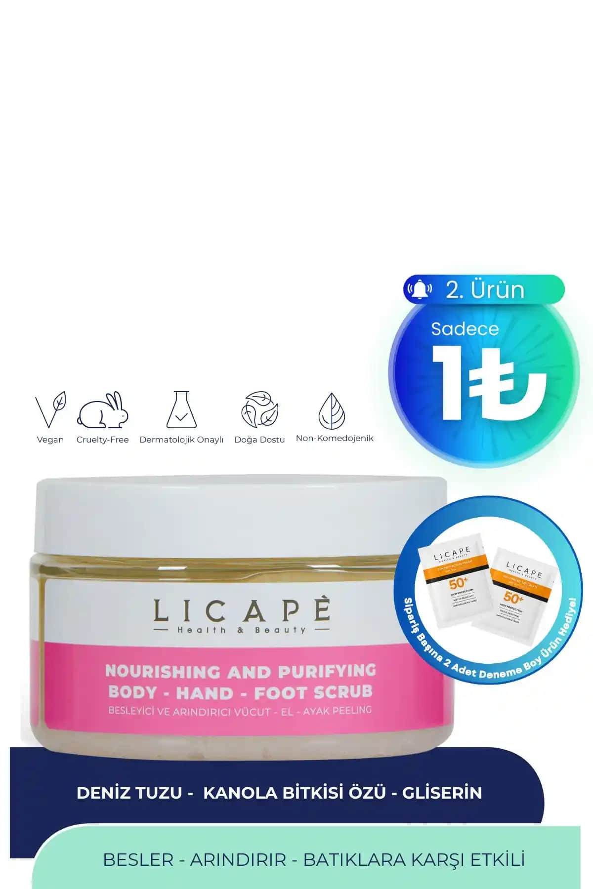 Licape Doğal Vegan Peeling Ürünüyle Cilt Yenileme ve Arındırma Deneyimi