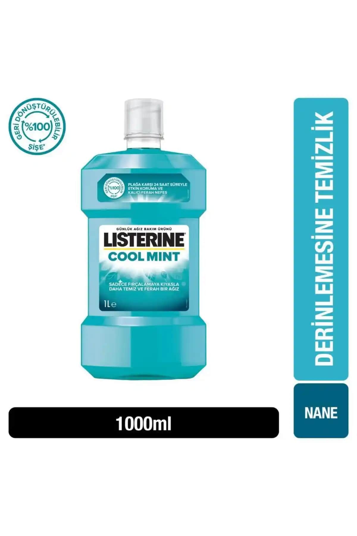 Listerine Cool Mint Ağız Suyu: Güçlü Temizlik ve Ferahlatıcı Etki Sağlayan Ürün
