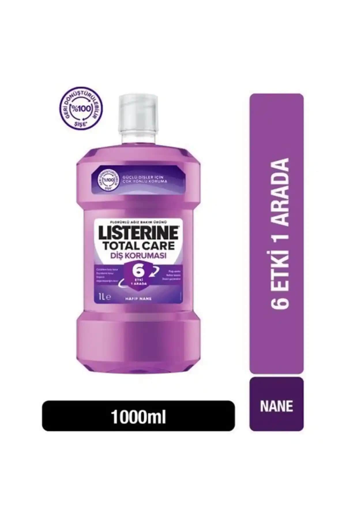 Listerine Total Care 1000 ml ve 500 ml + 250 ml Ürünlerinin Karşılaştırması