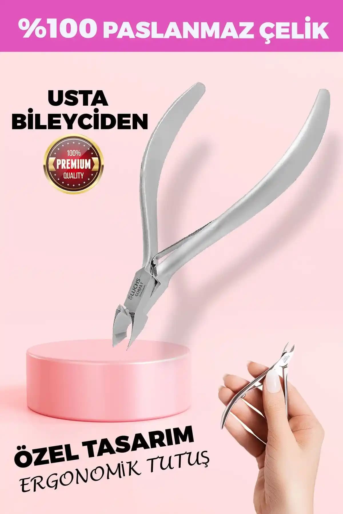 Luchs Cobalt Et Pensi: Profesyonel Manikür ve Pedikür İçin Güçlü ve Dayanıklı Araç