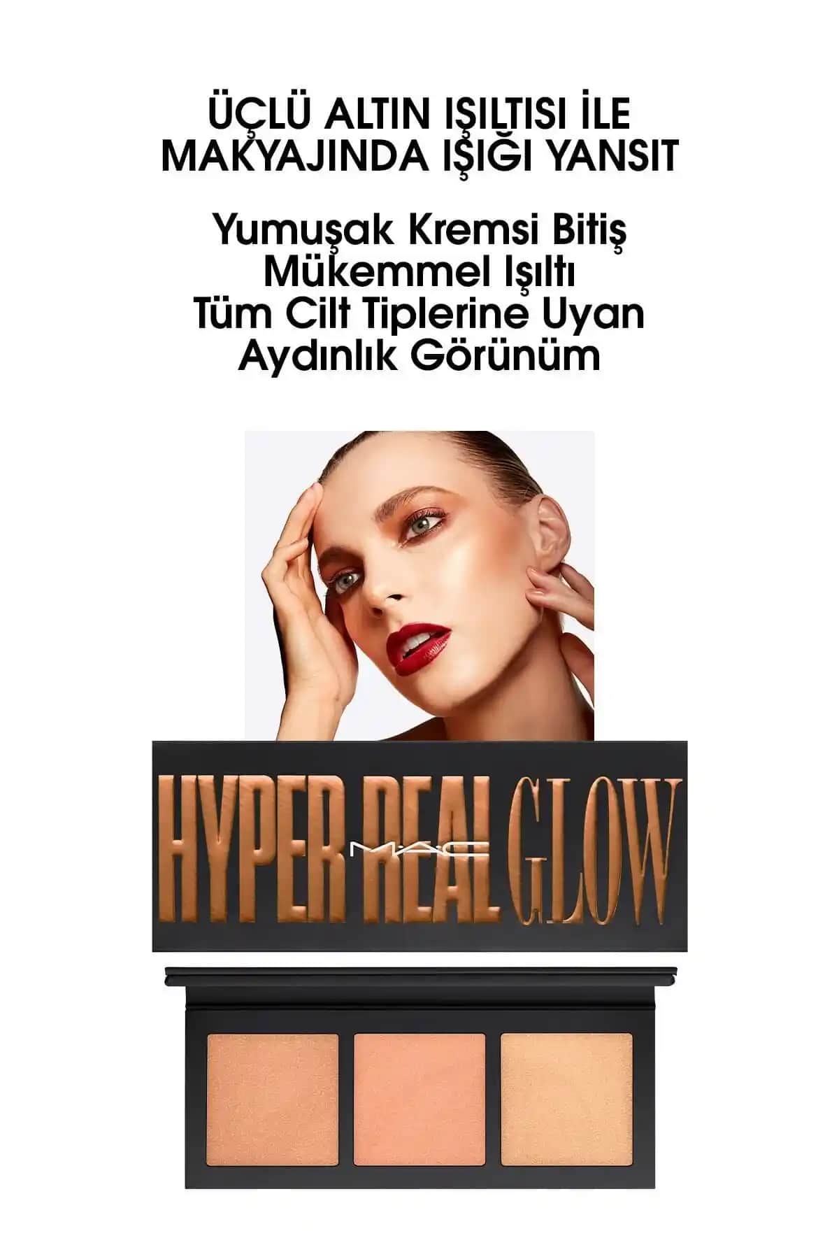 Mac Hyper Real Glow Highlighter Paleti: Parlak ve Doğal Görünüm İçin Mükemmel Seçenek